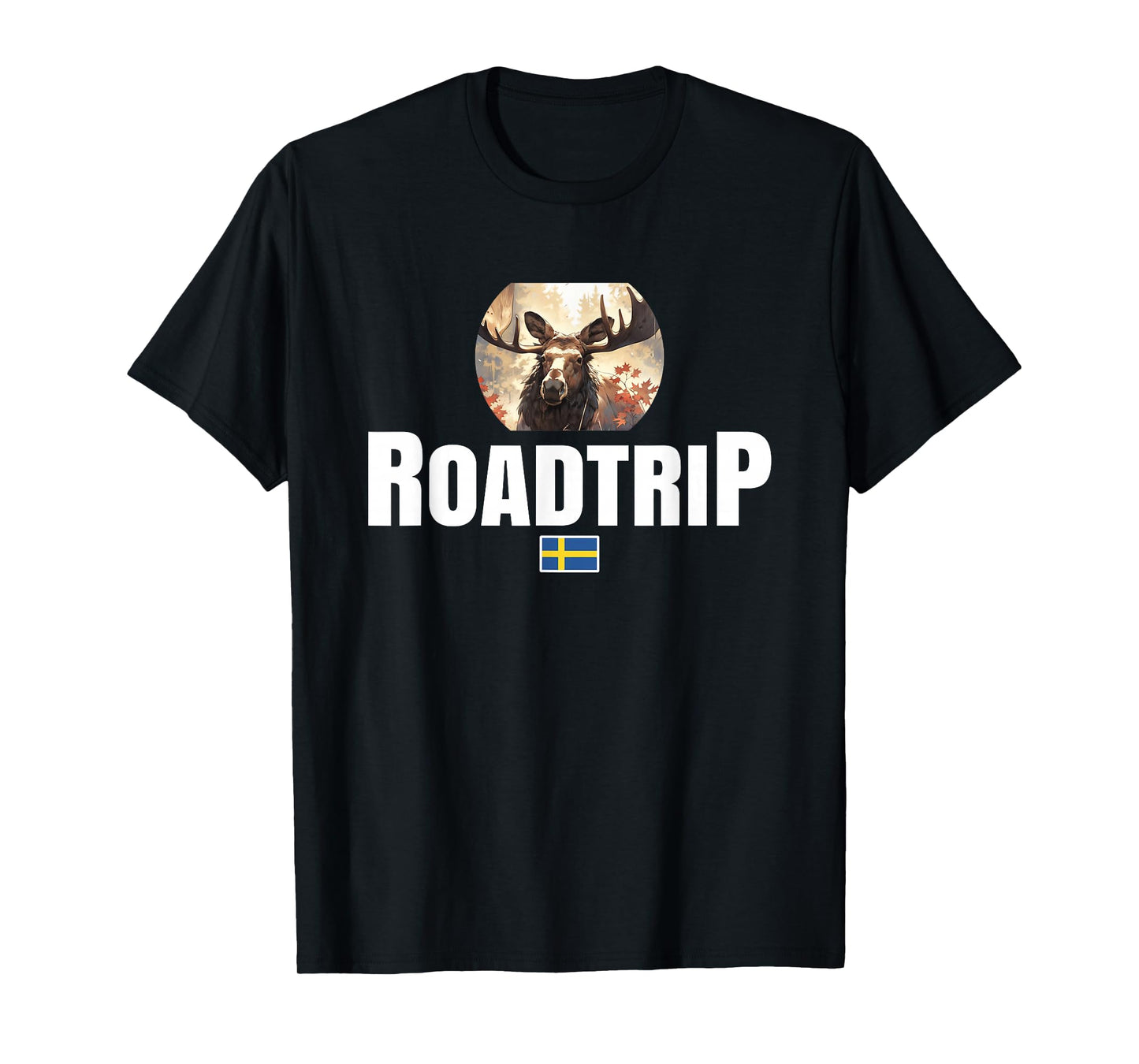 Roadtrip Motorhome Gadgets Travel Souvenirs Sweden Trip T-Shirt