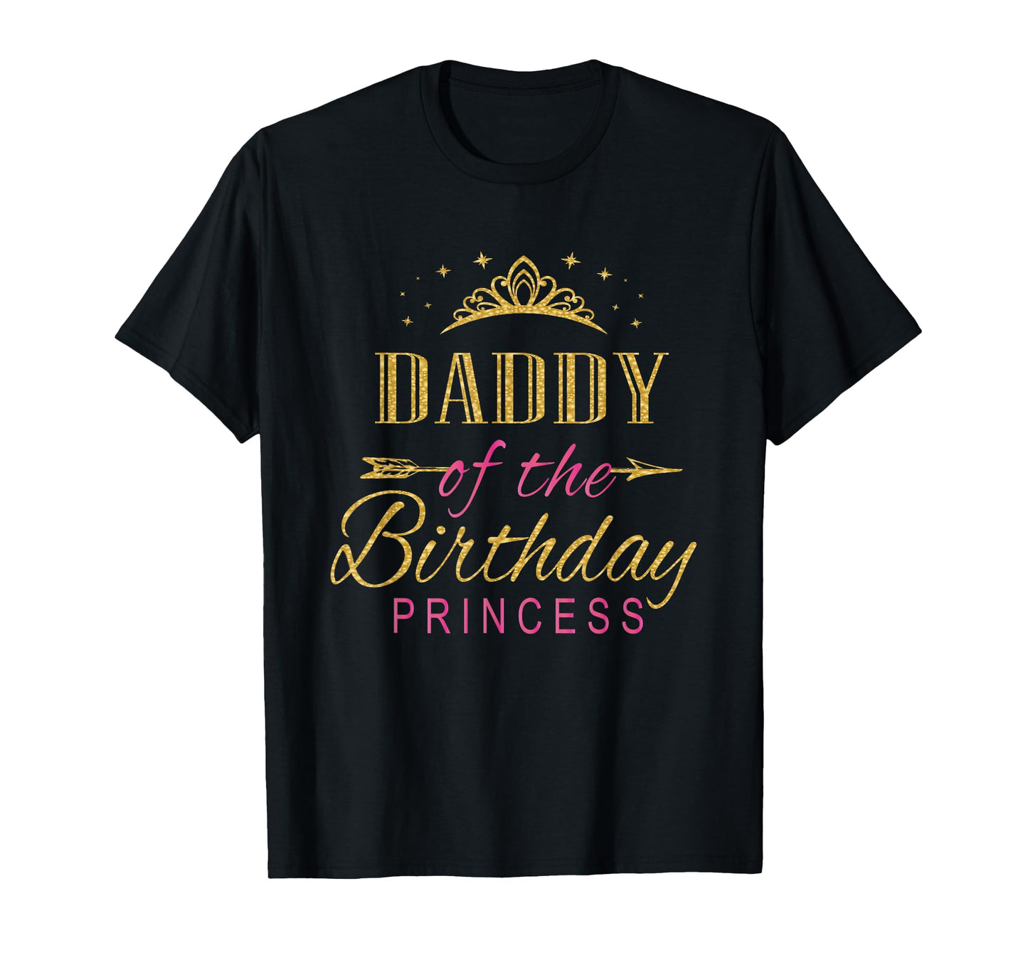Daddy Of The Birthday Princess Girls Party T-Shirt
