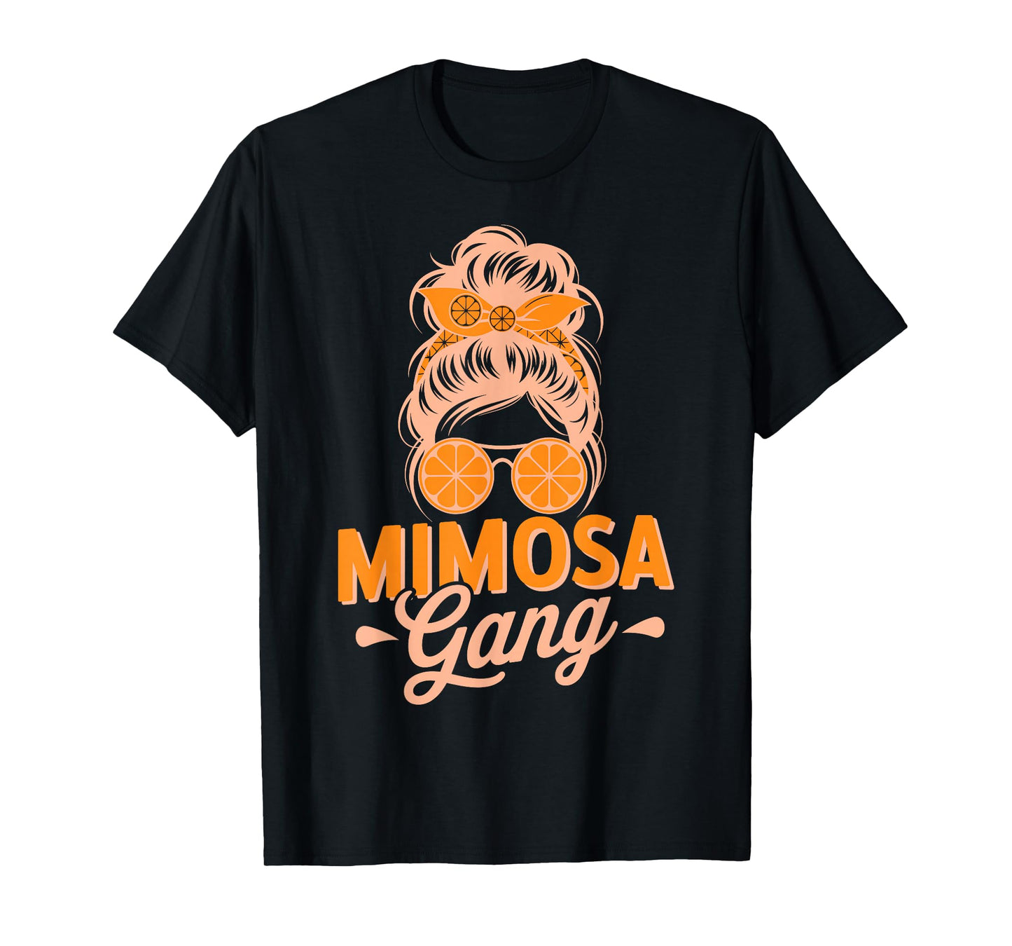 Mimosa Gang Brunch Orange Cocktail Funny Women T-Shirt