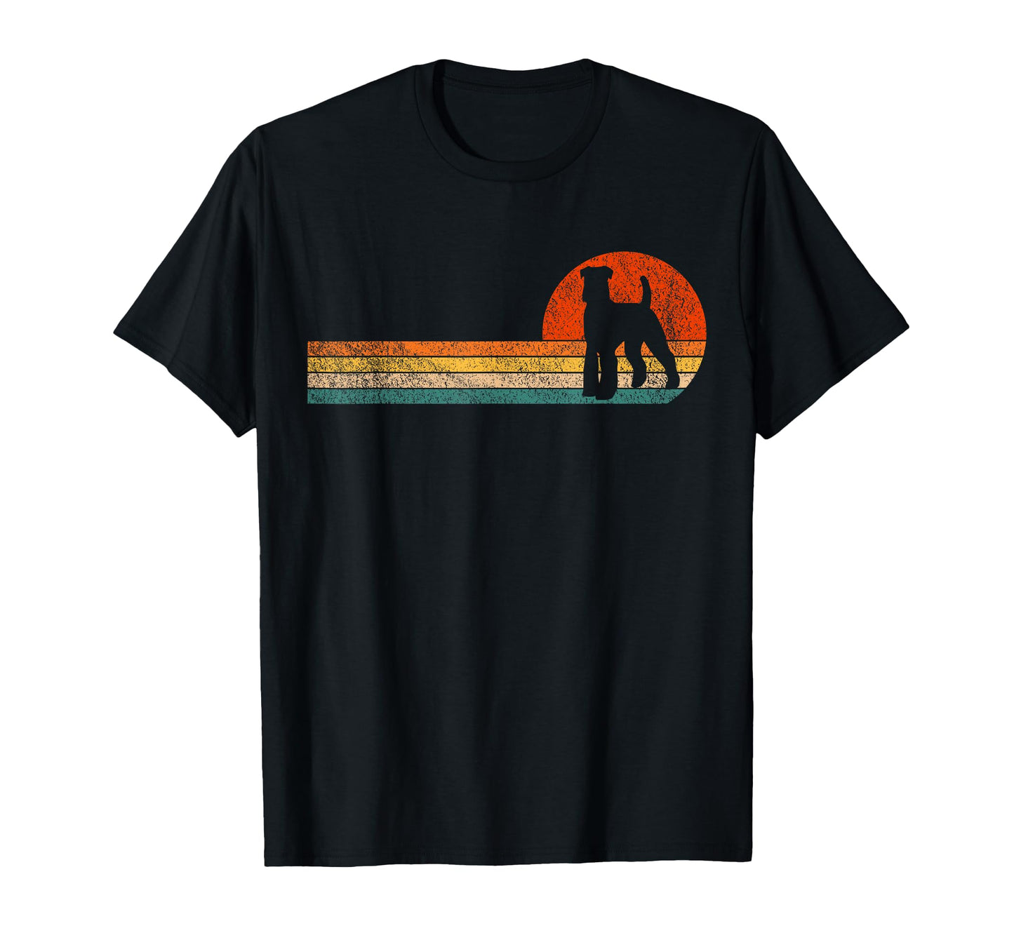 Schnauzer Dog Owner Schnauzer Mom Schnauzer Dad Retro T-Shirt
