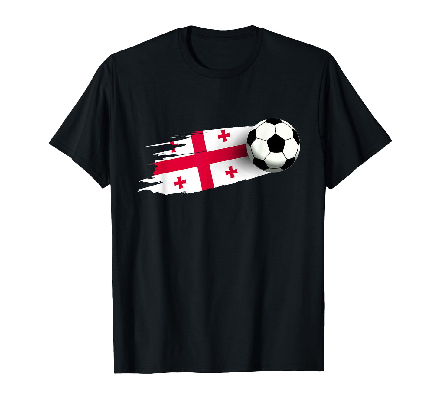 Georgia Flag Jersey Georgian Soccer Team Georgian T-Shirt