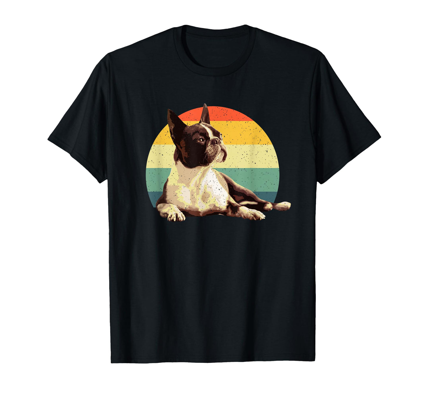 Cool Boston Terrier Art For Men Women Boston Terrier Lovers T-Shirt