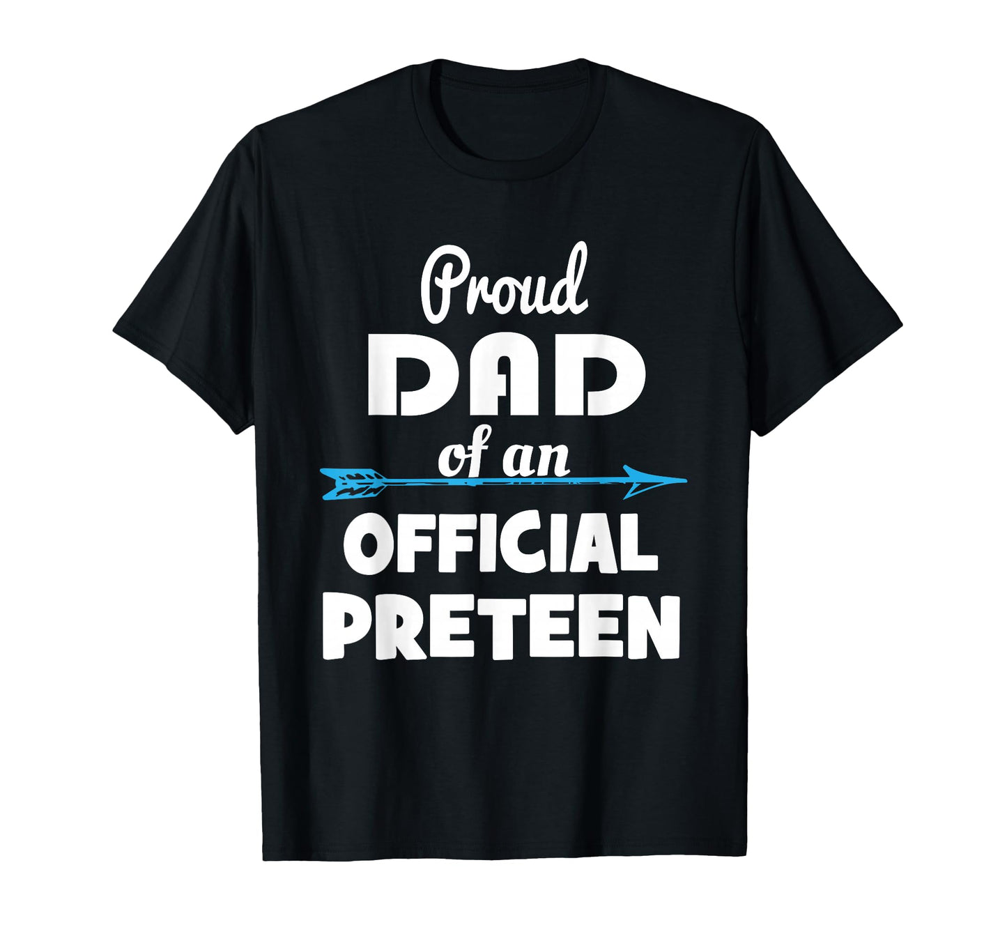 Proud Dad Of An Official Preteen 12th Birthday 12 Years Old T-Shirt