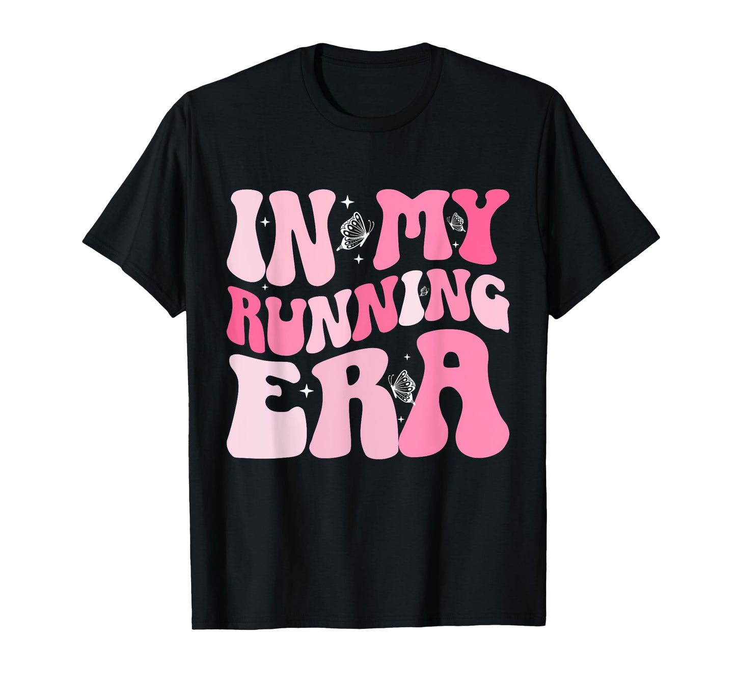 In My Running Era Runner Girls Cross Country Track Marathon T-Shirt