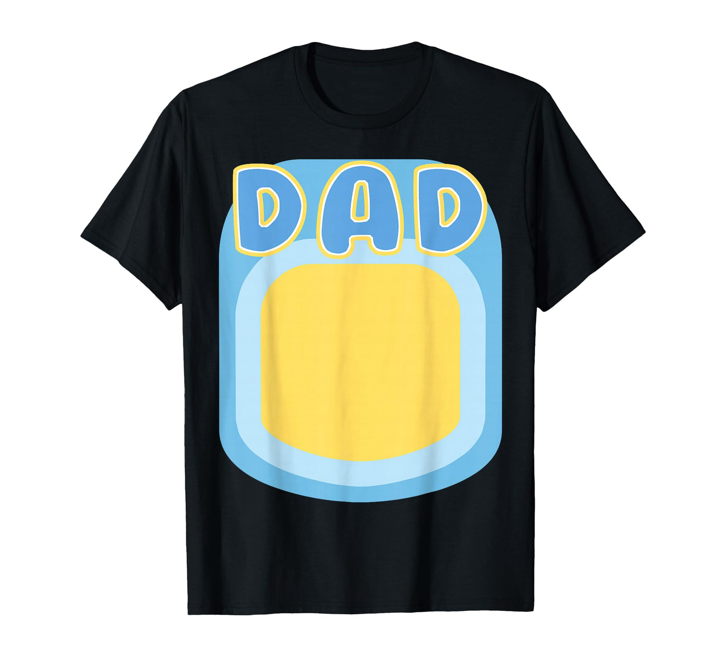 Blue Doggie Dog Dad Family Matching Heeler Halloween Costume T-Shirt