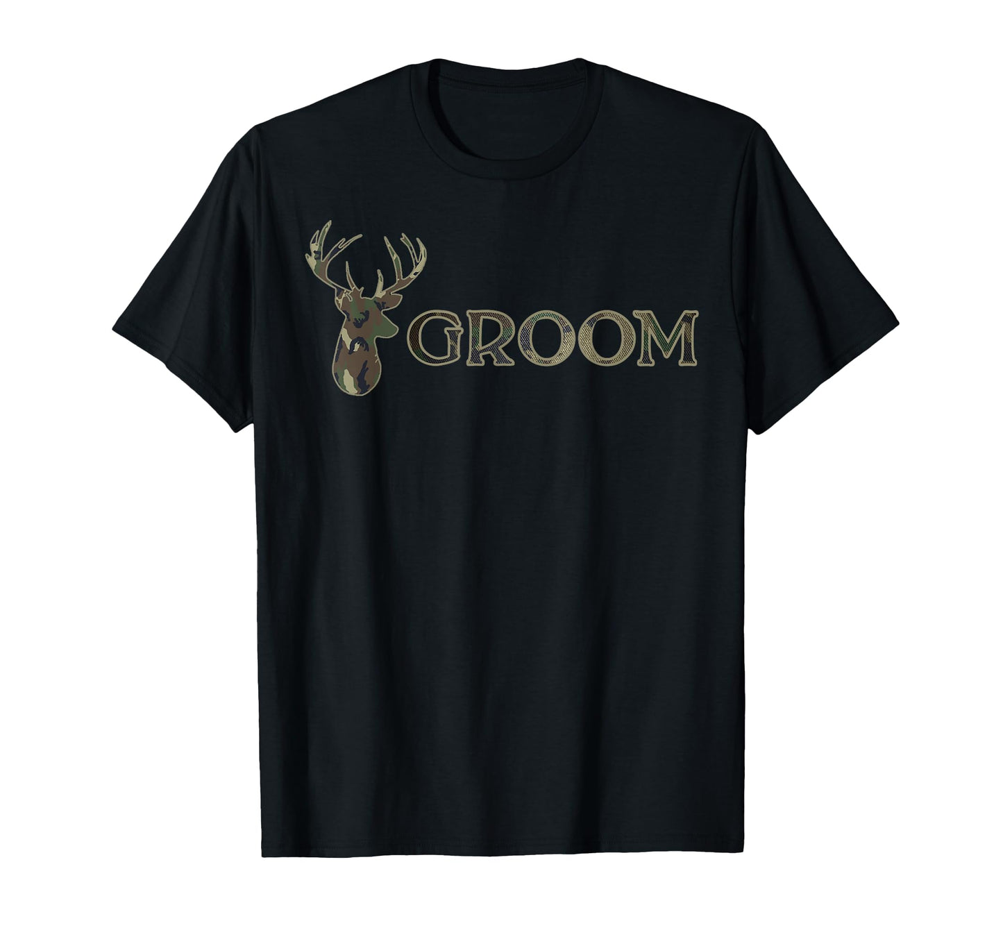 Wedding Bachelor Party Groom Camouflage T-Shirt T-Shirt
