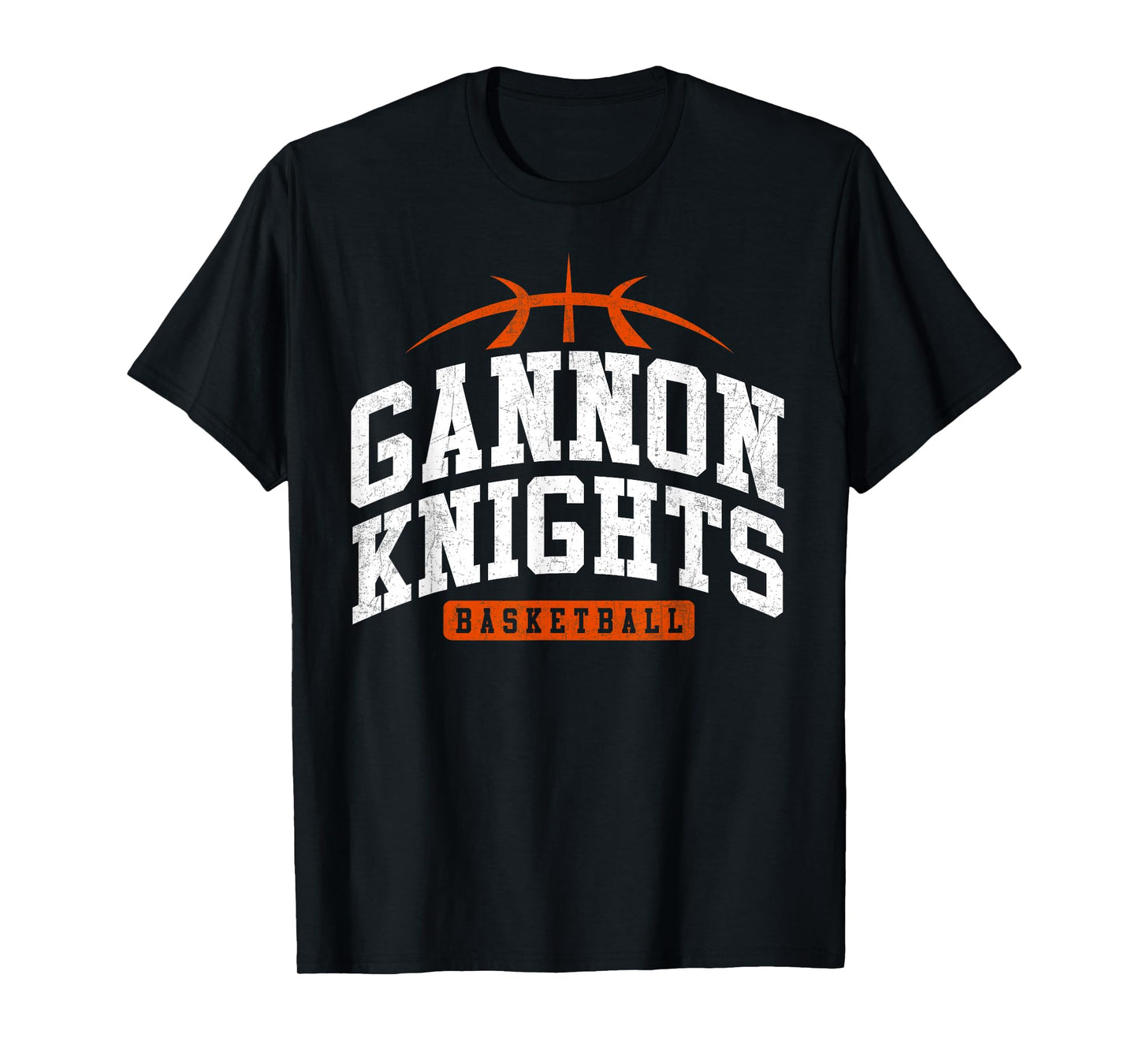 Gannon University Knights Basketball Vintage Arch Design T-Shirt