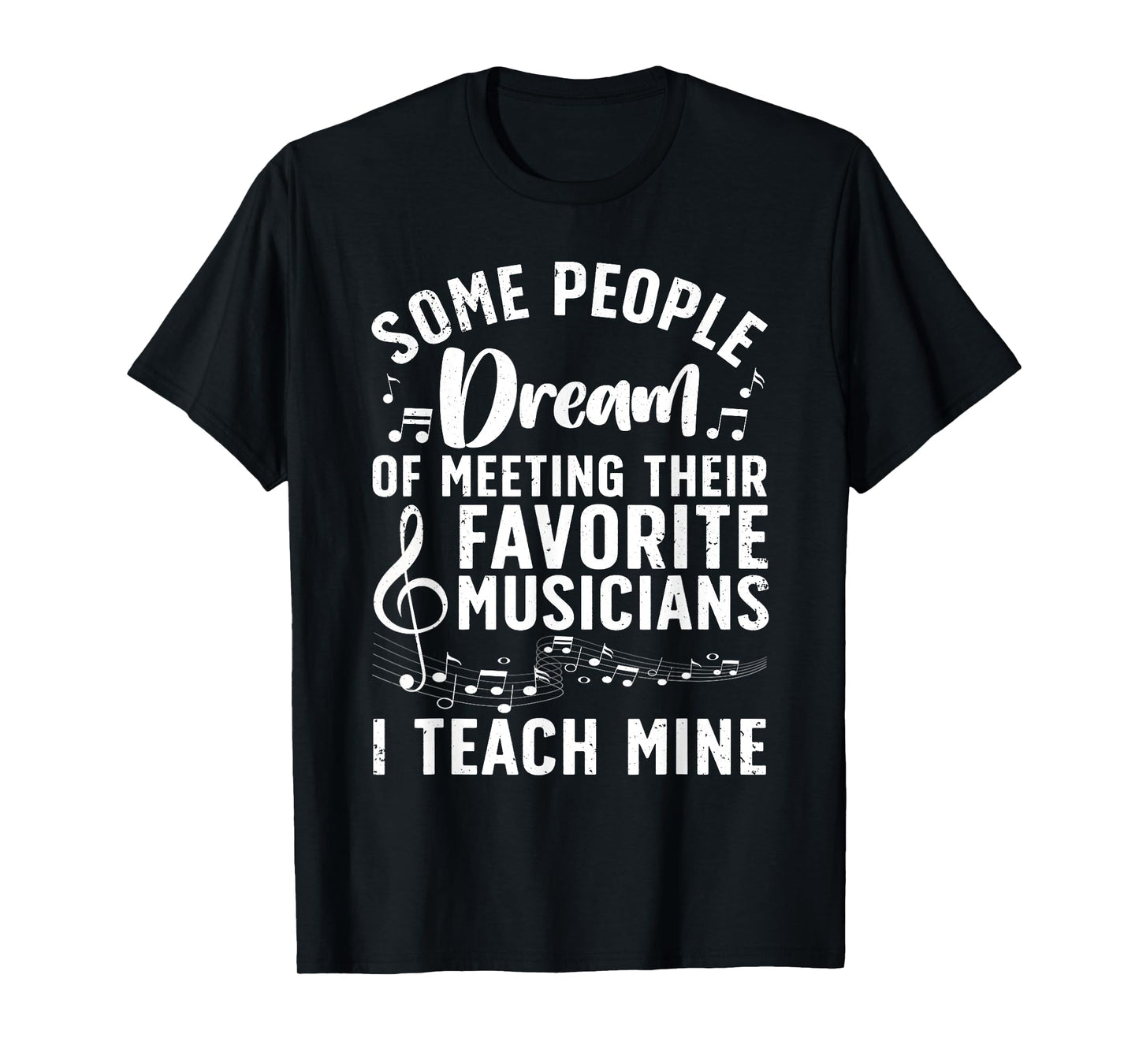 Best Music Teacher for Men Women Musician Band Piano Teacher T-Shirt