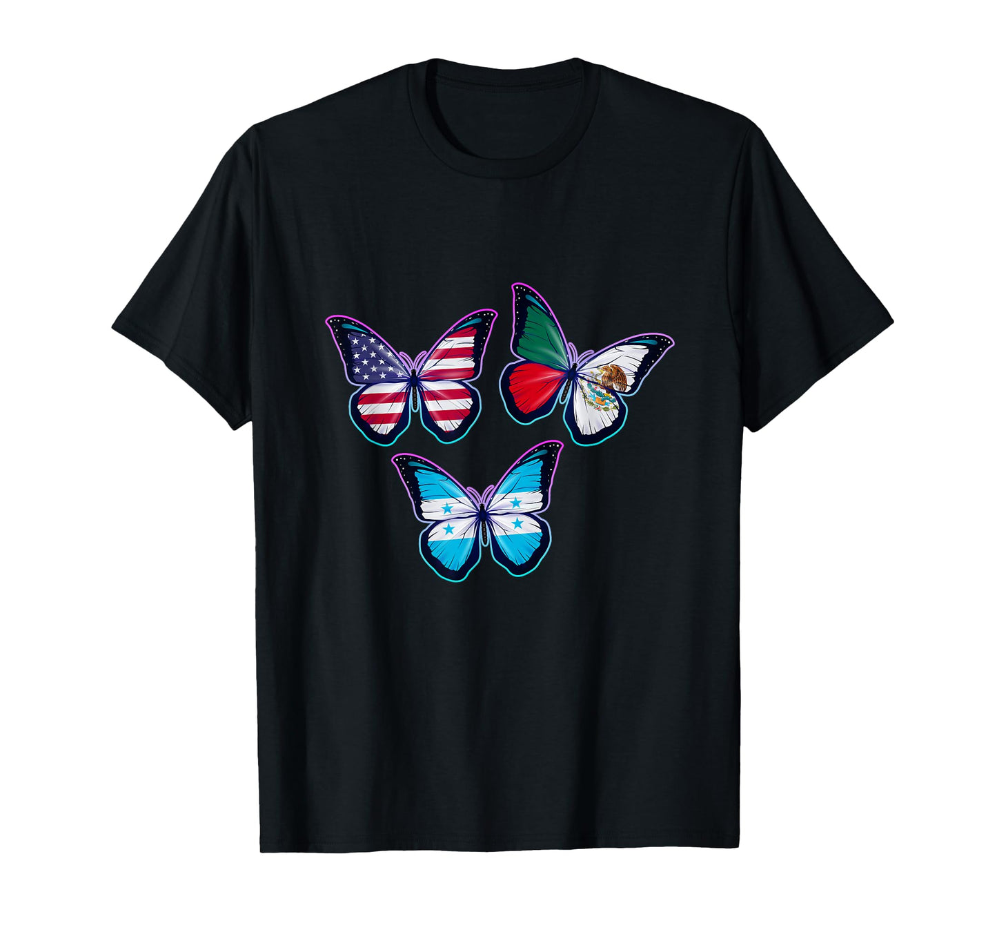Multiculti Heritage. Mexico, Honduras and the USA T-Shirt