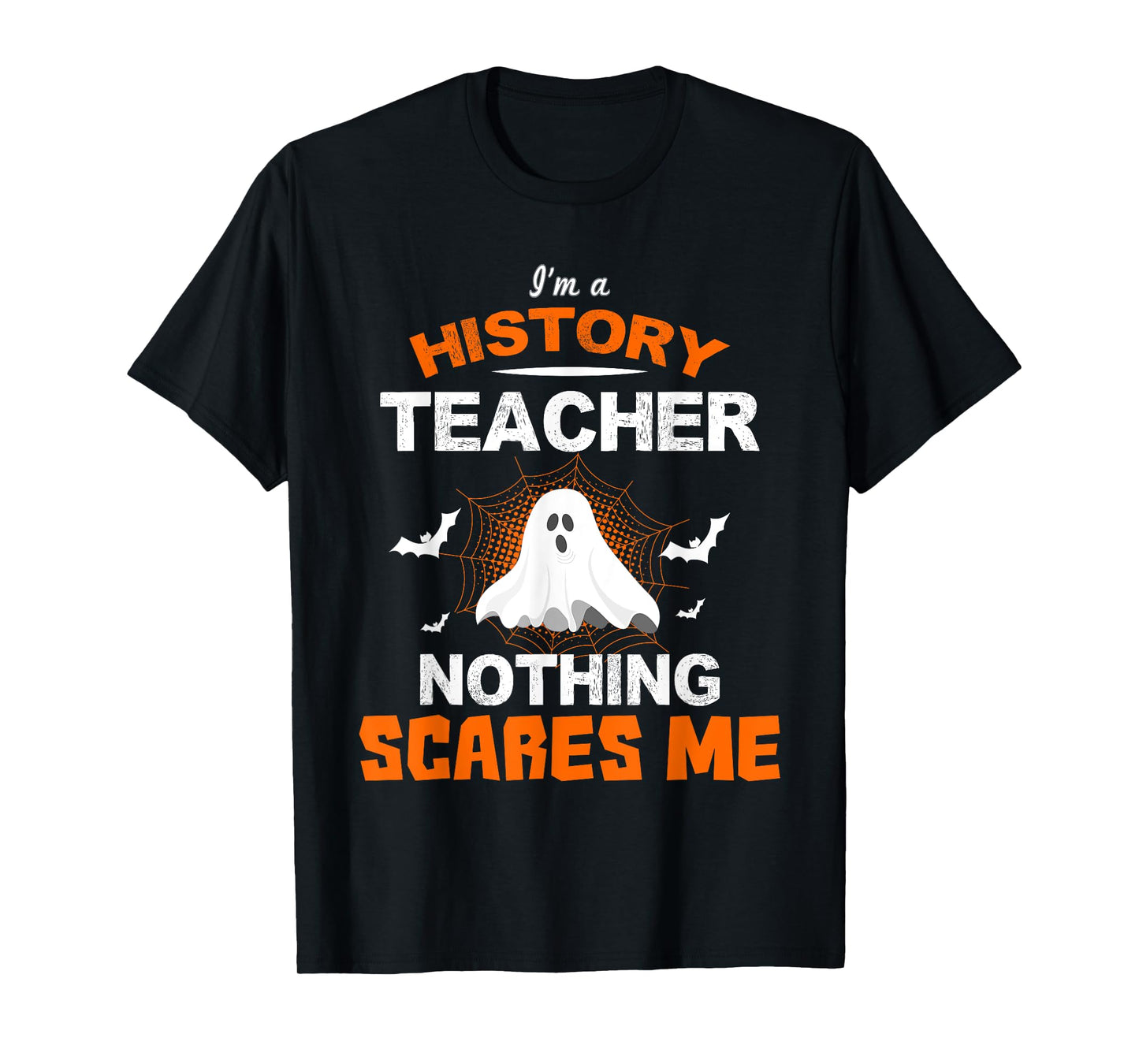 Funny History Teacher School Shirt Halloween Educator Gift Men Women Kids T-Shirt
