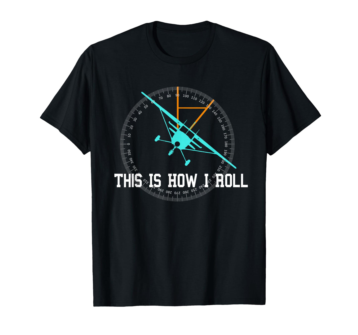 This is How We Roll Pilot Shirt Funny Airplane Aircraft Tees T-Shirt