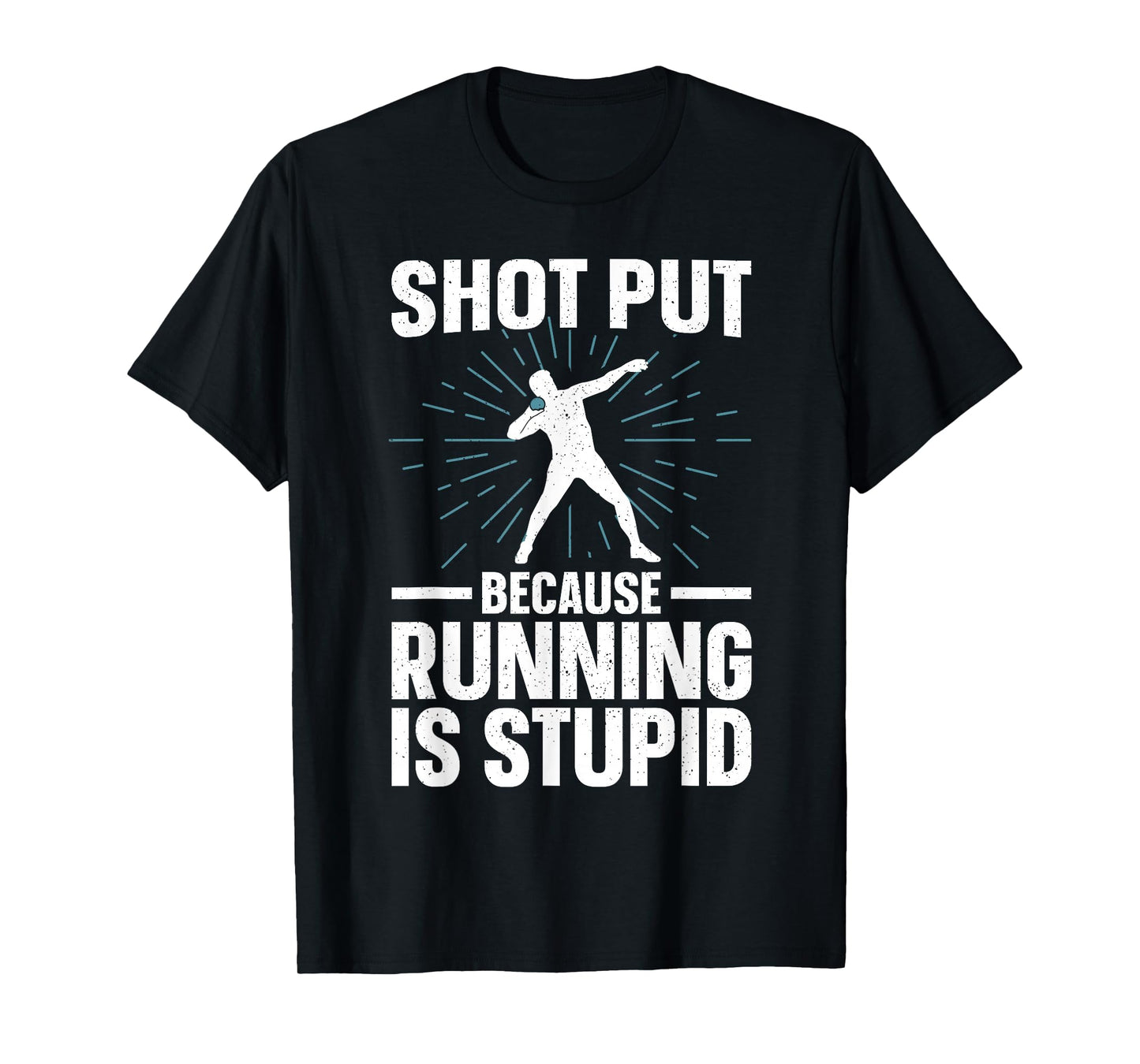 Shot Put Art For Men Women Track And Field Coach Shot Put T-Shirt