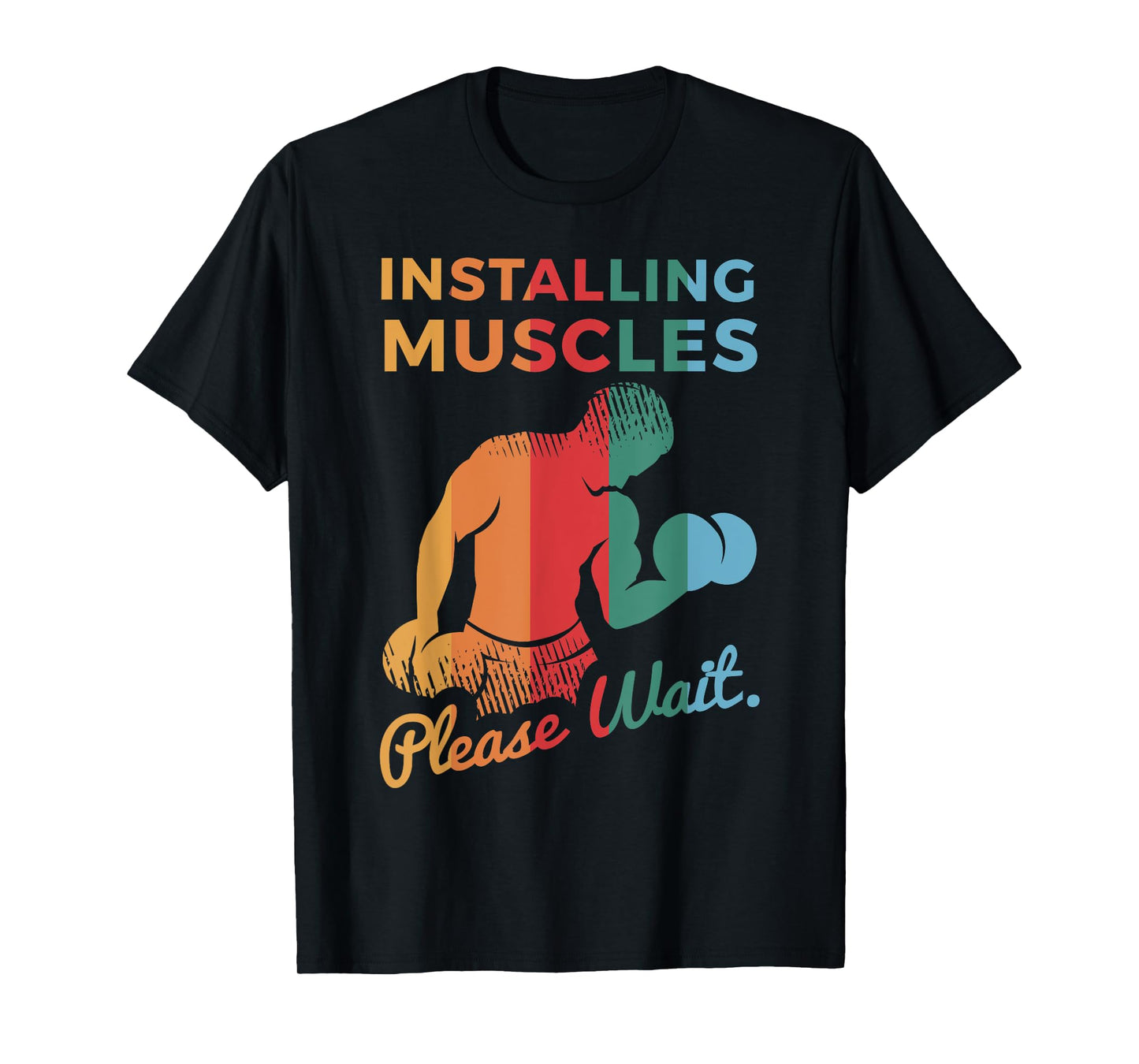 Shredding Gym Graphic for Athletic Powerlifters Men Fitness T-Shirt