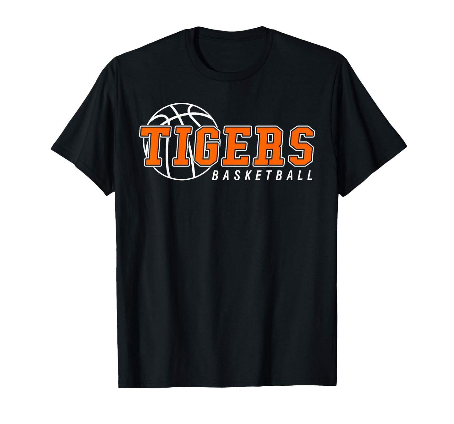 Tigers Basketball Team Sports Fan Graphic Gift Idea T-Shirt