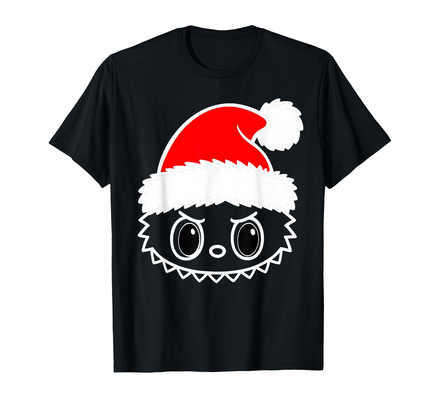 Monster Doll Face Christmas Angry Kawaii for Merry Season T-Shirt
