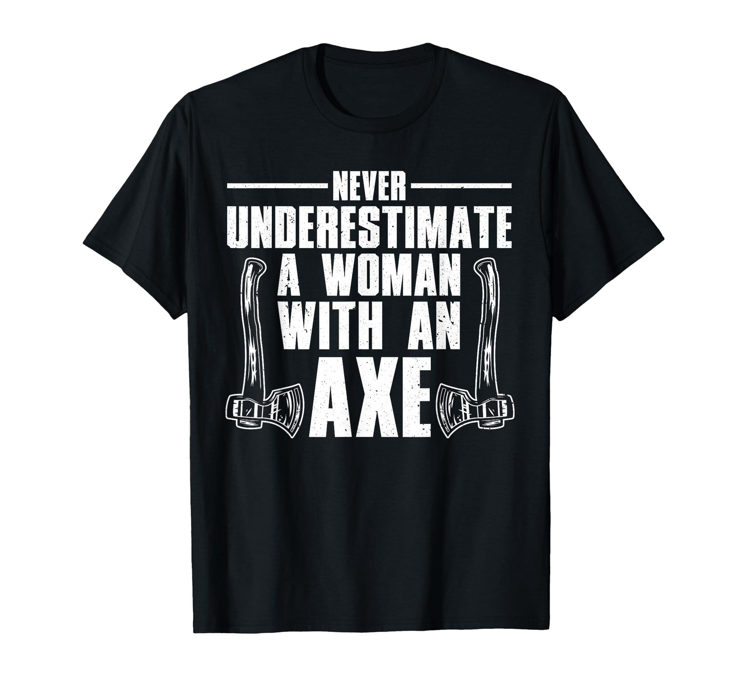 Axe Throwing Art For Women Girls Axe Thrower Axe Throwing T-Shirt