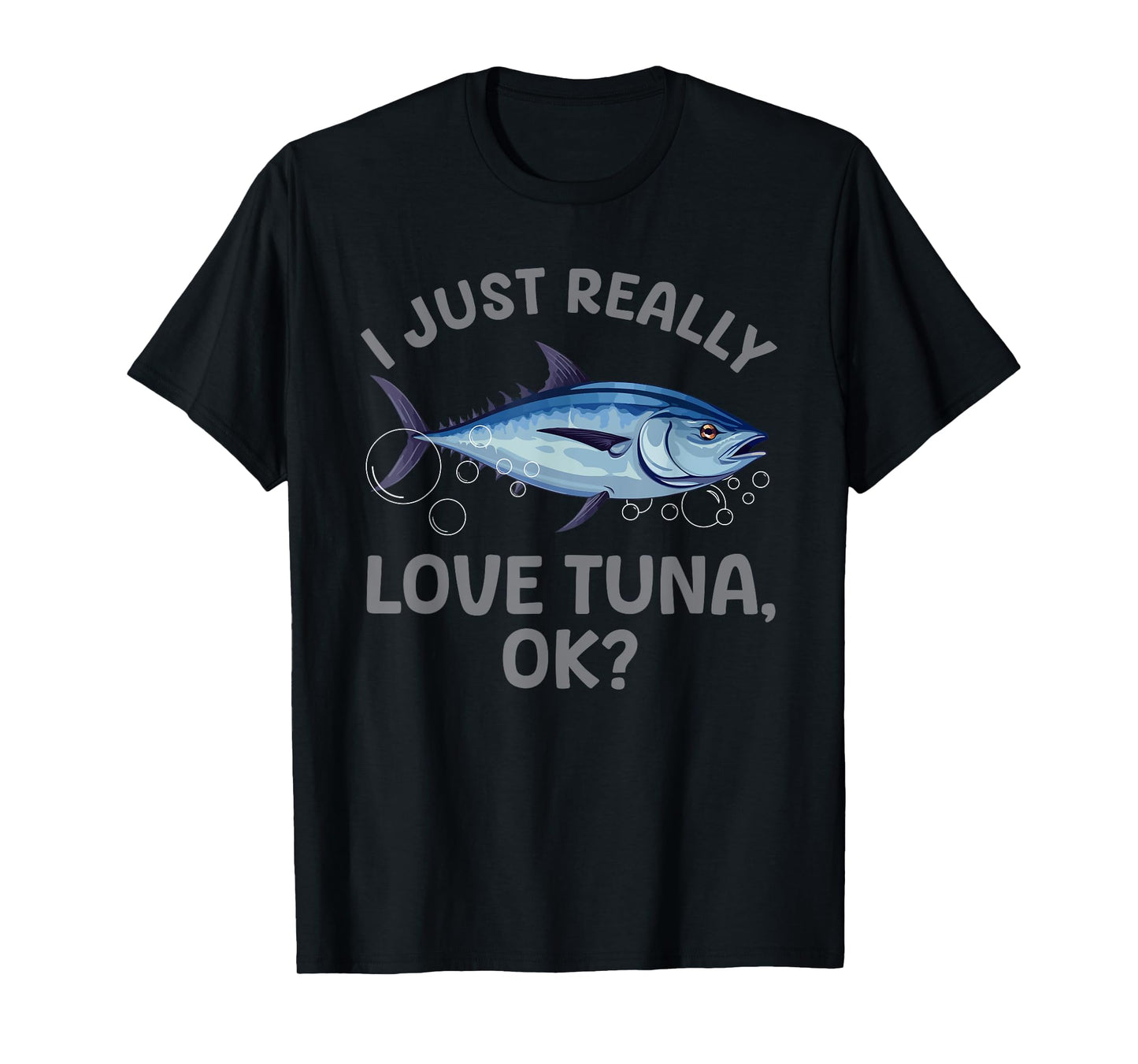 Cool Tuna Fishing Art For Men Women Deep Sea Tuna Fishing T-Shirt