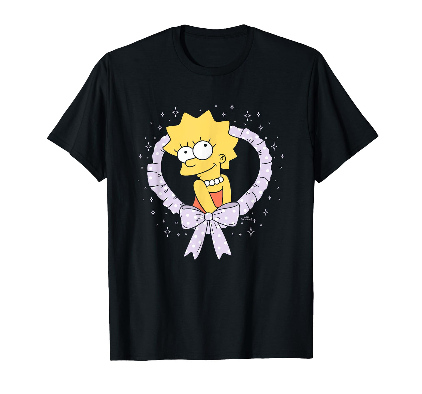 The Simpsons Valentine's Day Sweet Lisa Heart T-Shirt