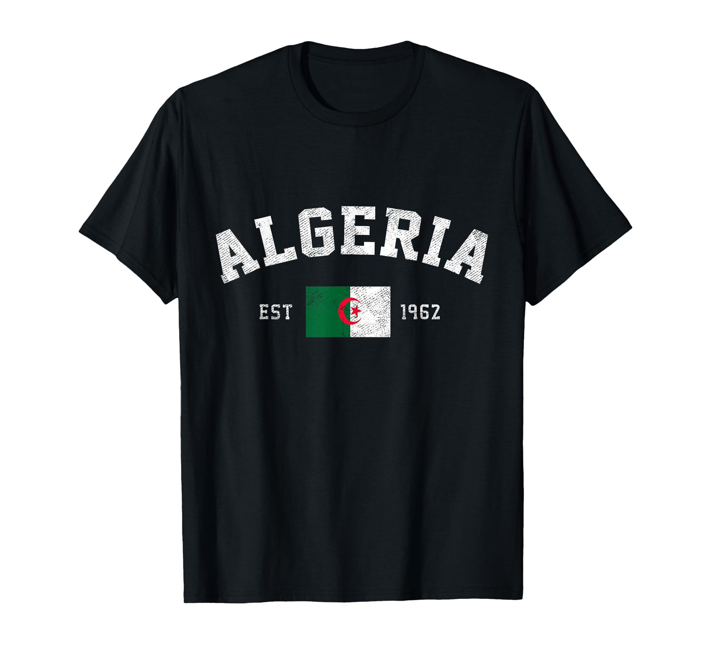 Algeria Est. 1962 Algerian Flag Independence Day T-Shirt