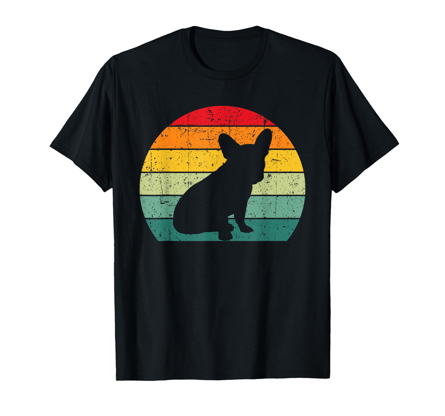 Vintage Retro French Bulldog - Yoga Funny French Bulldog T-Shirt for Men Women Kids
