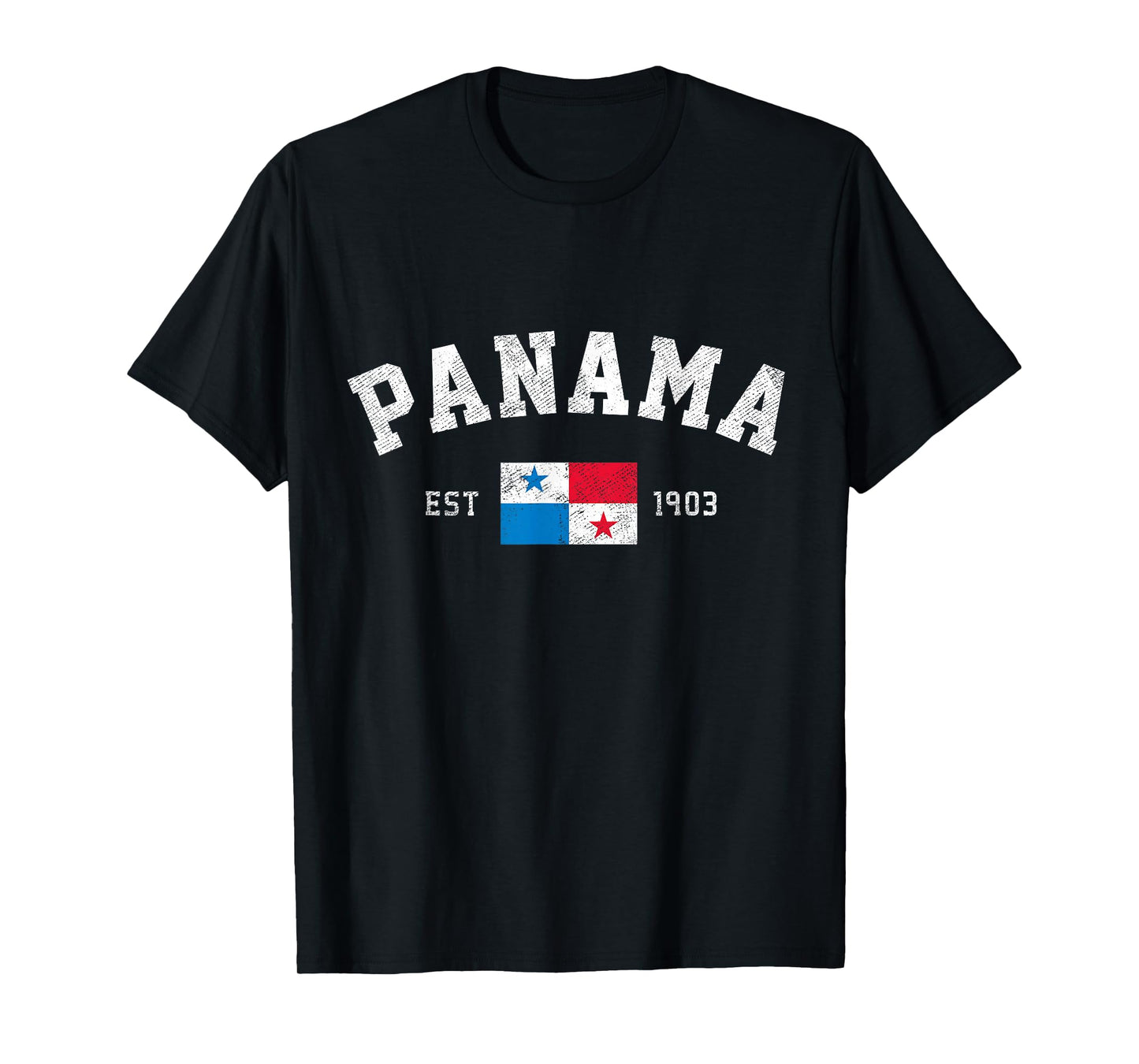 Panama Est. 1903 Panamanian Flag Independence Day T-Shirt