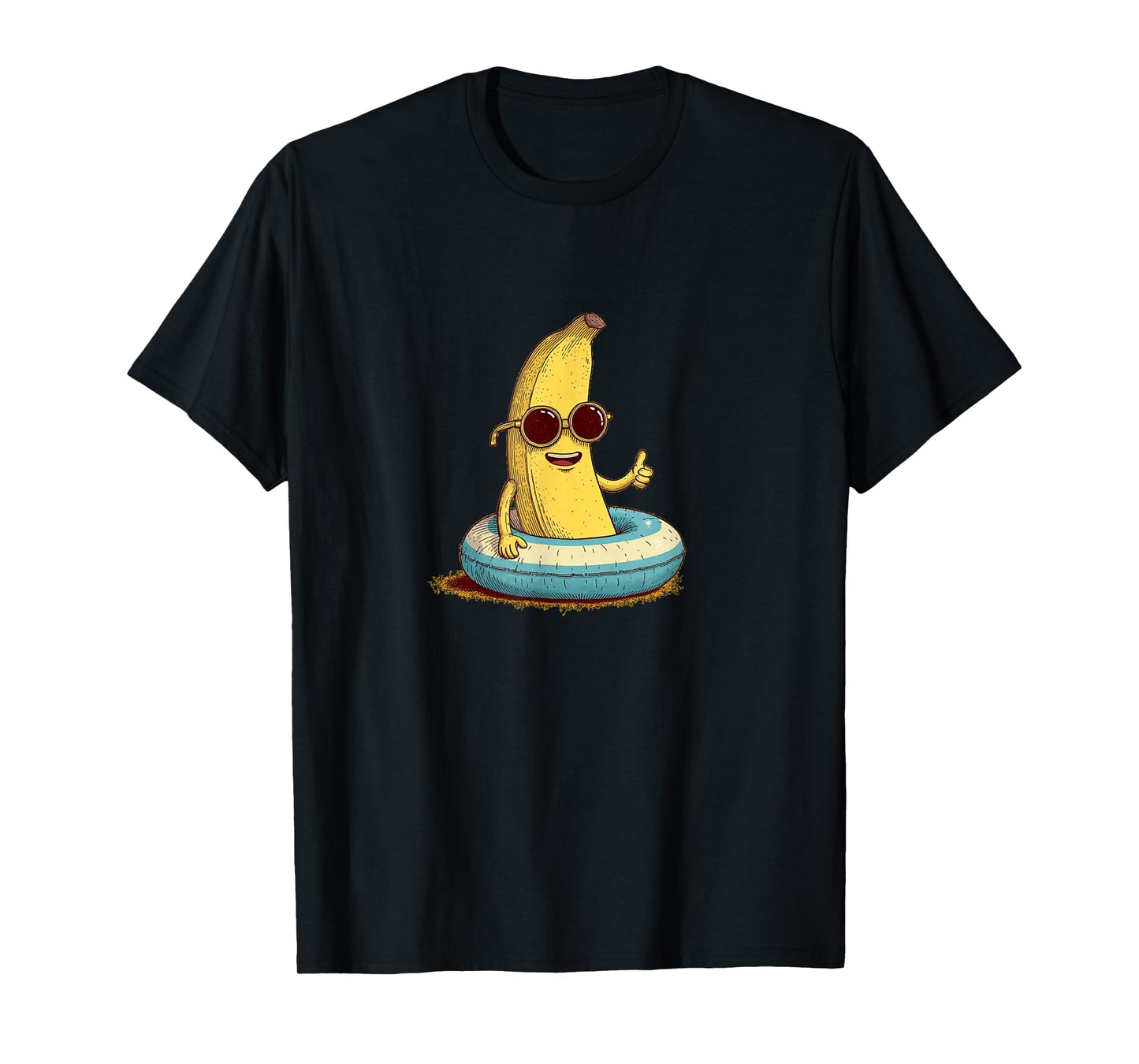 Beautiful Banana Holiday for Pool Ring and Beach Vacation T-Shirt