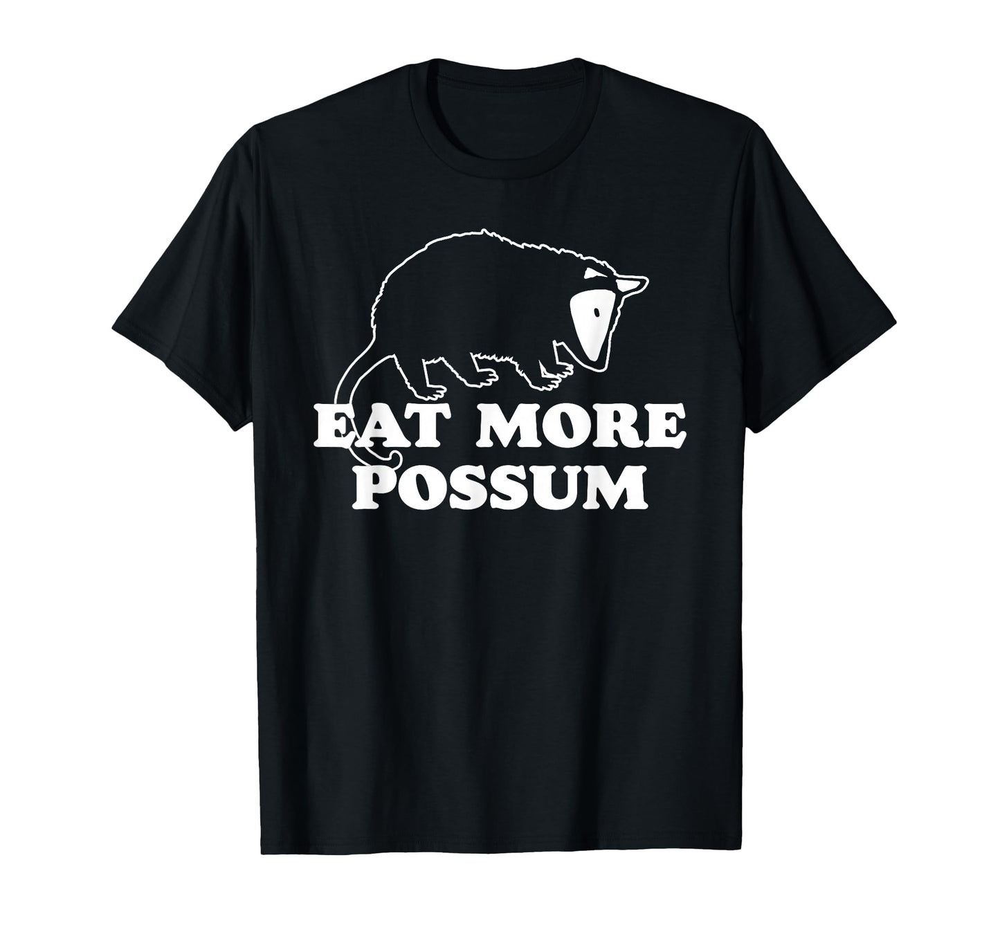 Eat More Possum! Funny Country Hillbilly Vintage Animal 80s T-Shirt