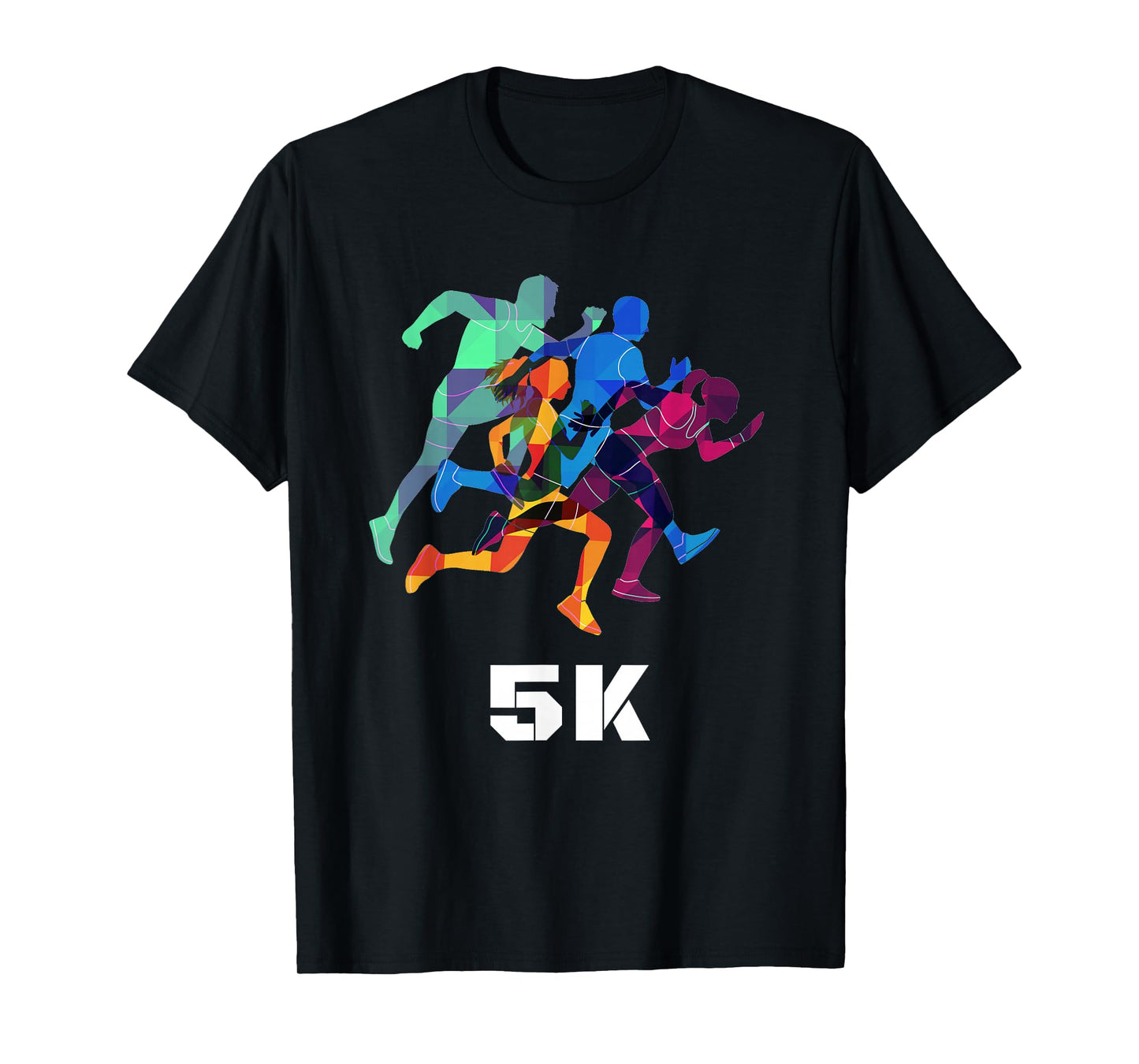5K Run Fun Gift T Shirt for Cool Family Wear, Darks T-Shirt