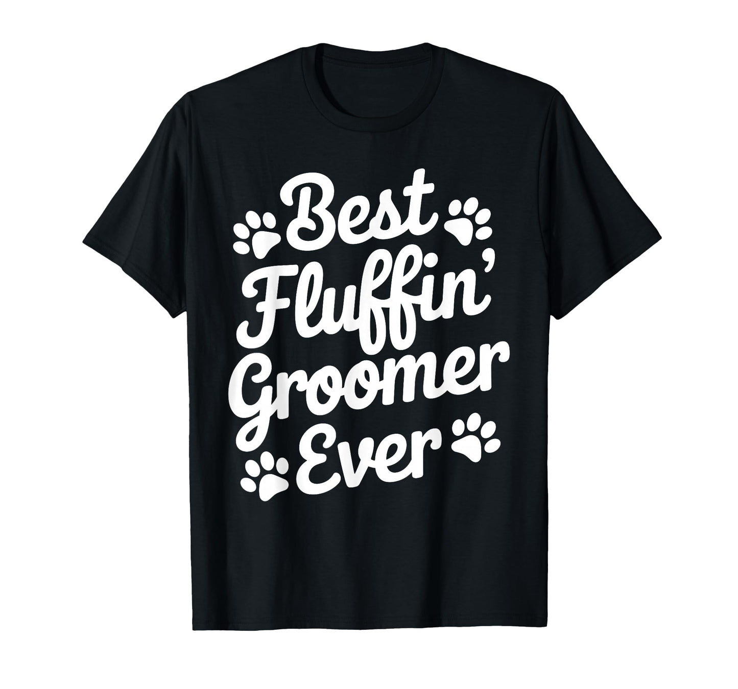 Cool Dog Groomer Art for Men Women Dog Grooming Pet Groomers T-Shirt
