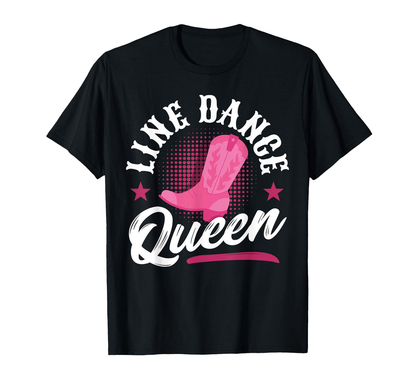 Women Line Dancer Queen Line Dancing Mom Line Dance T-Shirt