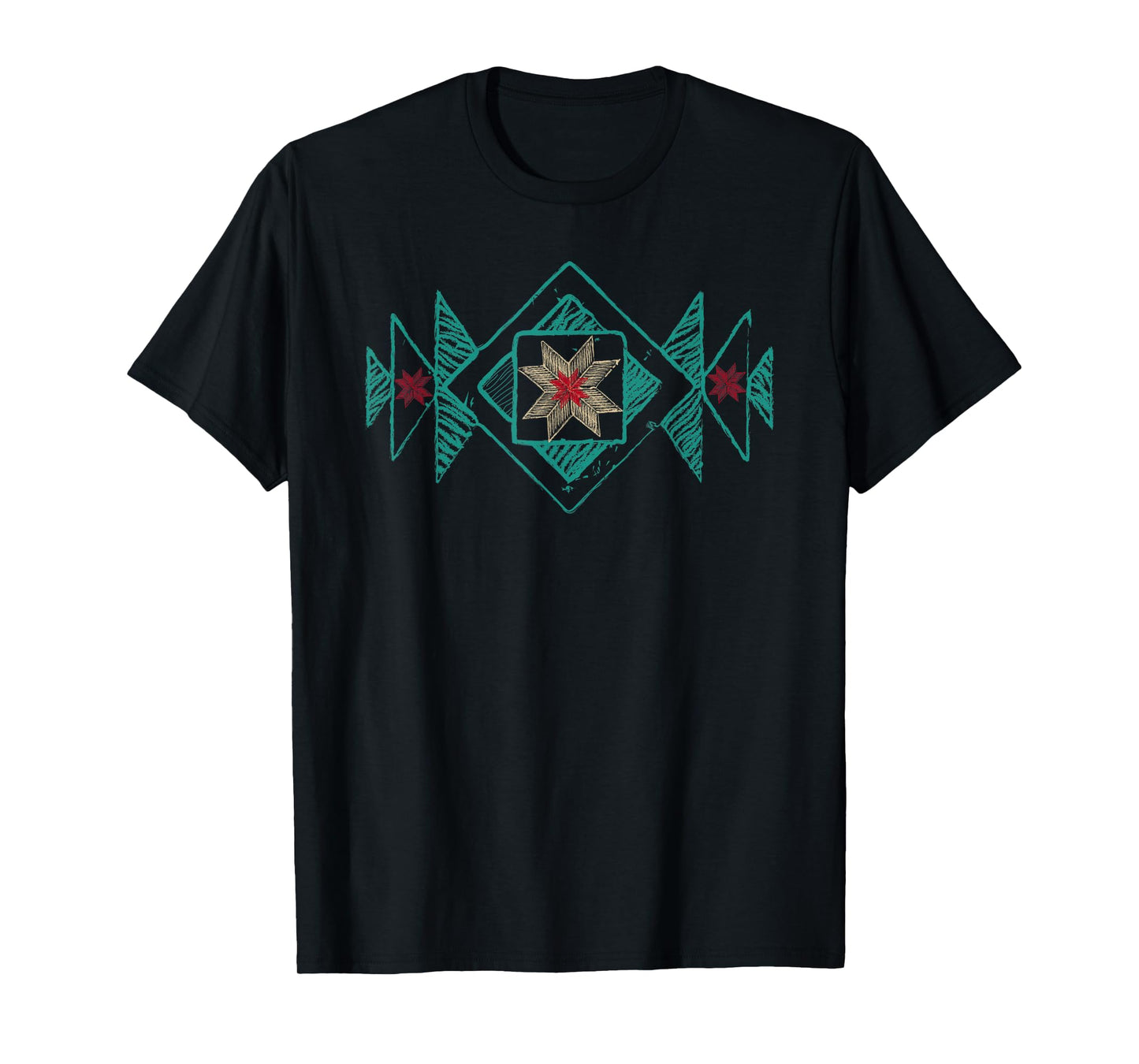 Aztec Design Graphic T-Shirt
