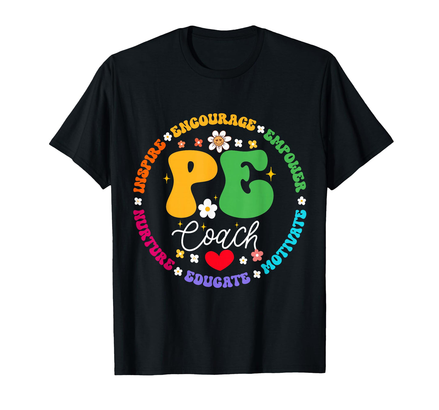 Physical Education P.E Instructor Coach Teacher Gym T-Shirt