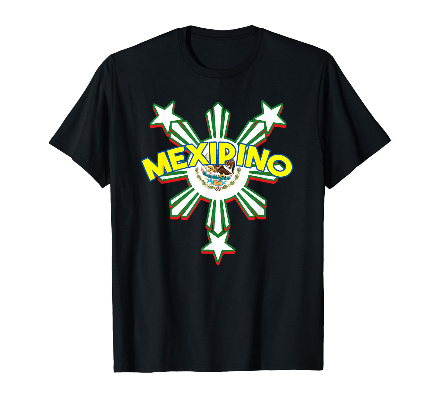 Philippines Mexico Filipino Proud Flag Mexipino Mixed DNA T-Shirt