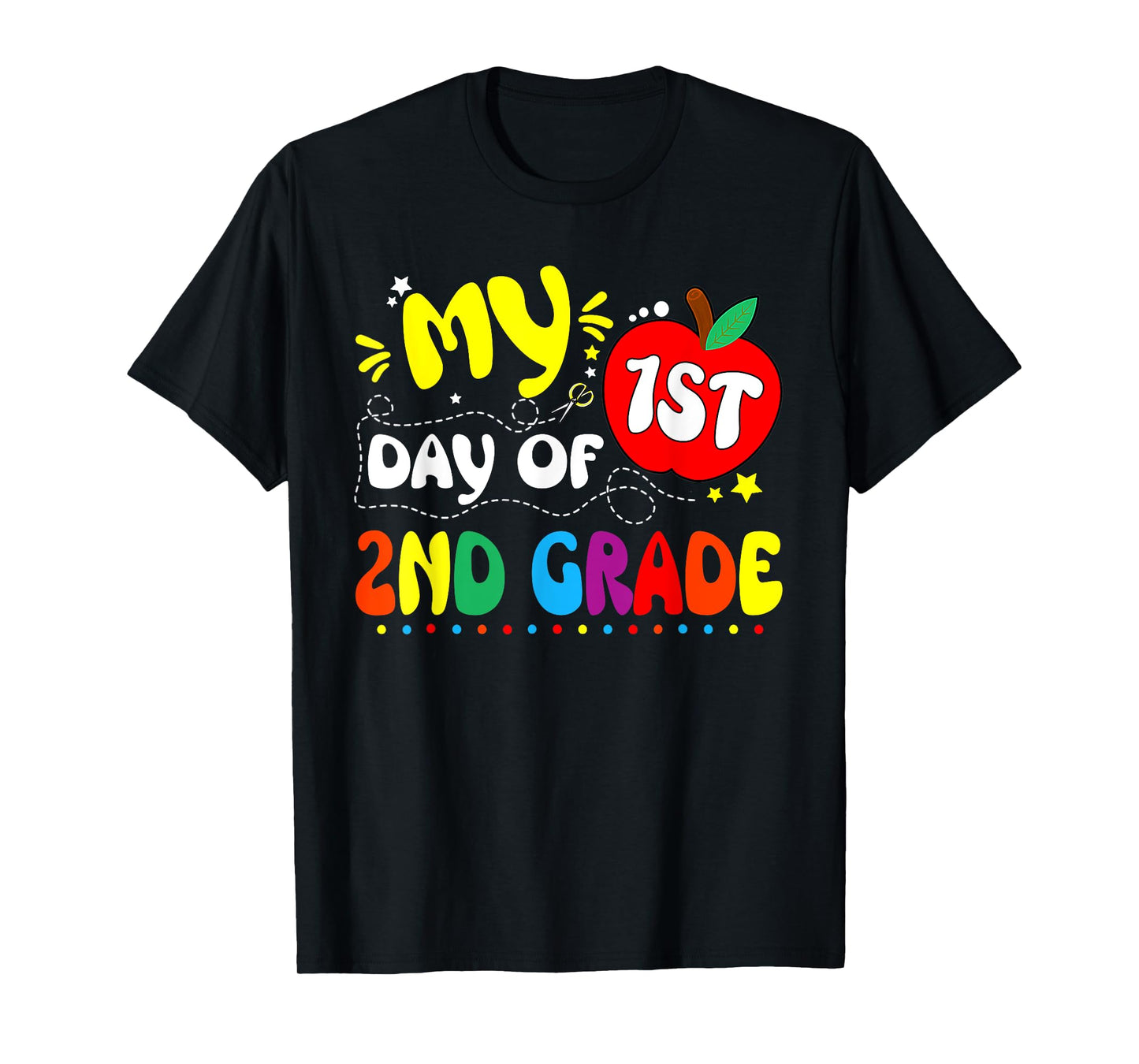 My First Day Of 2nd Grade Teacher Kids 1st Day Of School T-Shirt