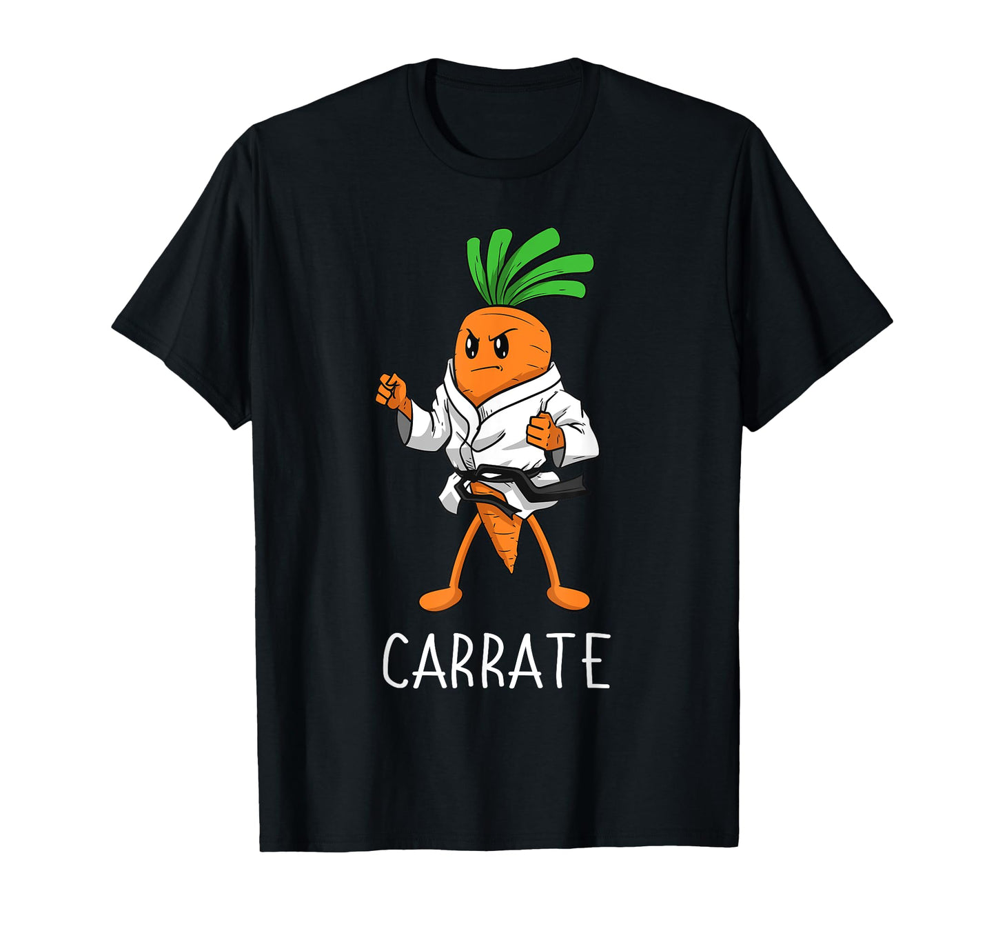 Carrate Karate Carrot Student Teacher Trainee Trainor T-Shirt Small