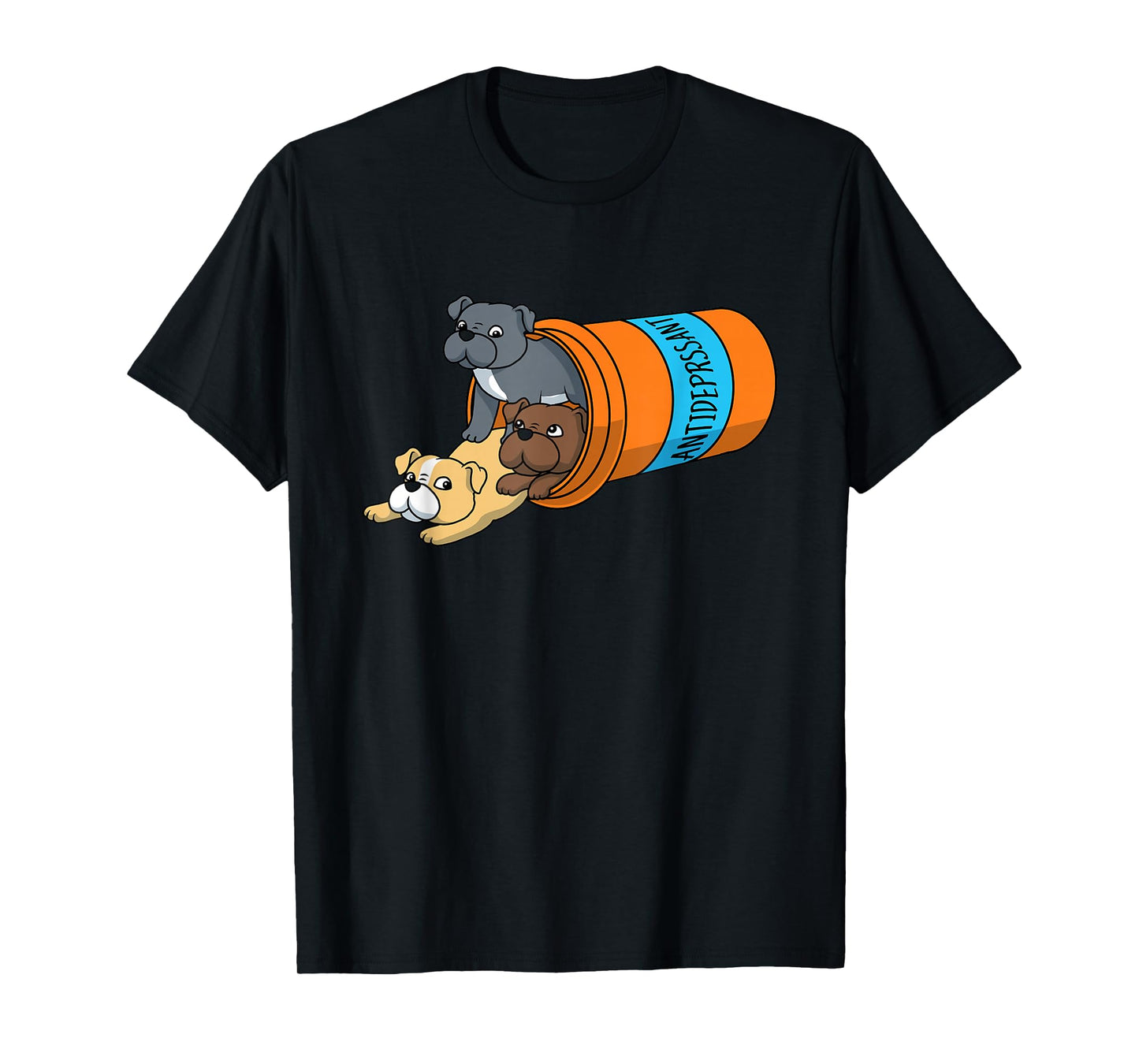 Antidepressant Pitbull T-Shirt