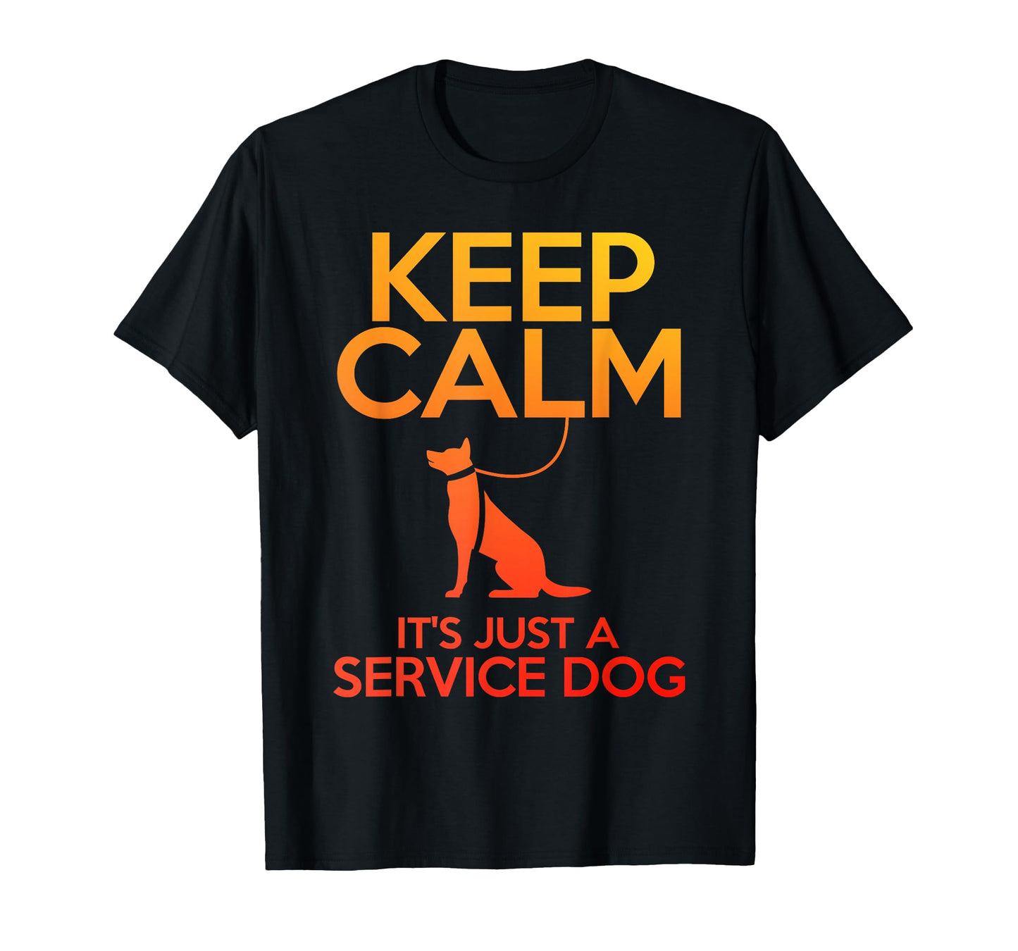 Service Dog Design For Men Women Assistance Dog Service Dog T-Shirt