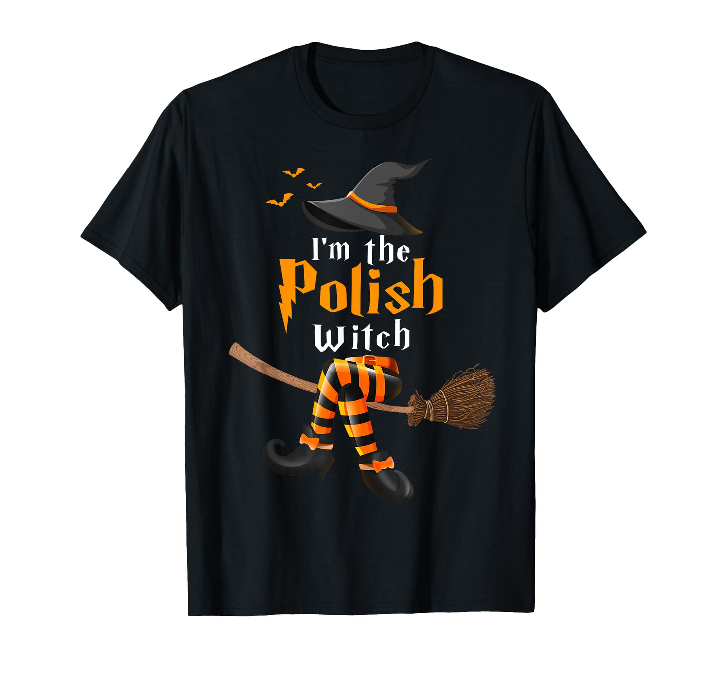 I'm The Polish Witch Halloween Costume Witches T-Shirt