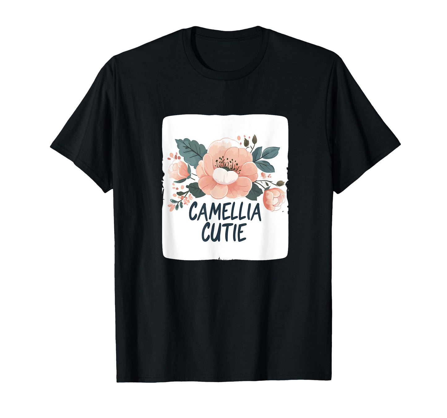 Nice Camellia Cutie Costume for Blooming and Flower Season T-Shirt
