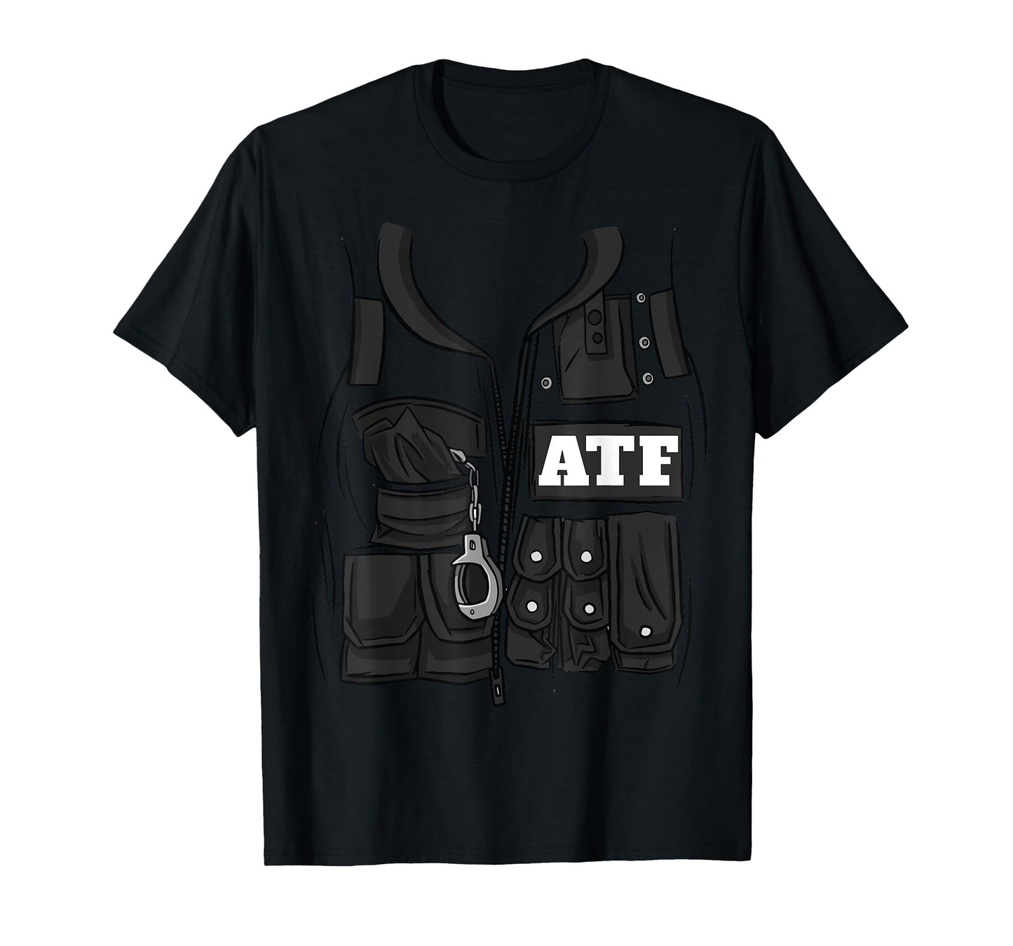 ATF Federal Agent Halloween Costume ATF T-Shirt