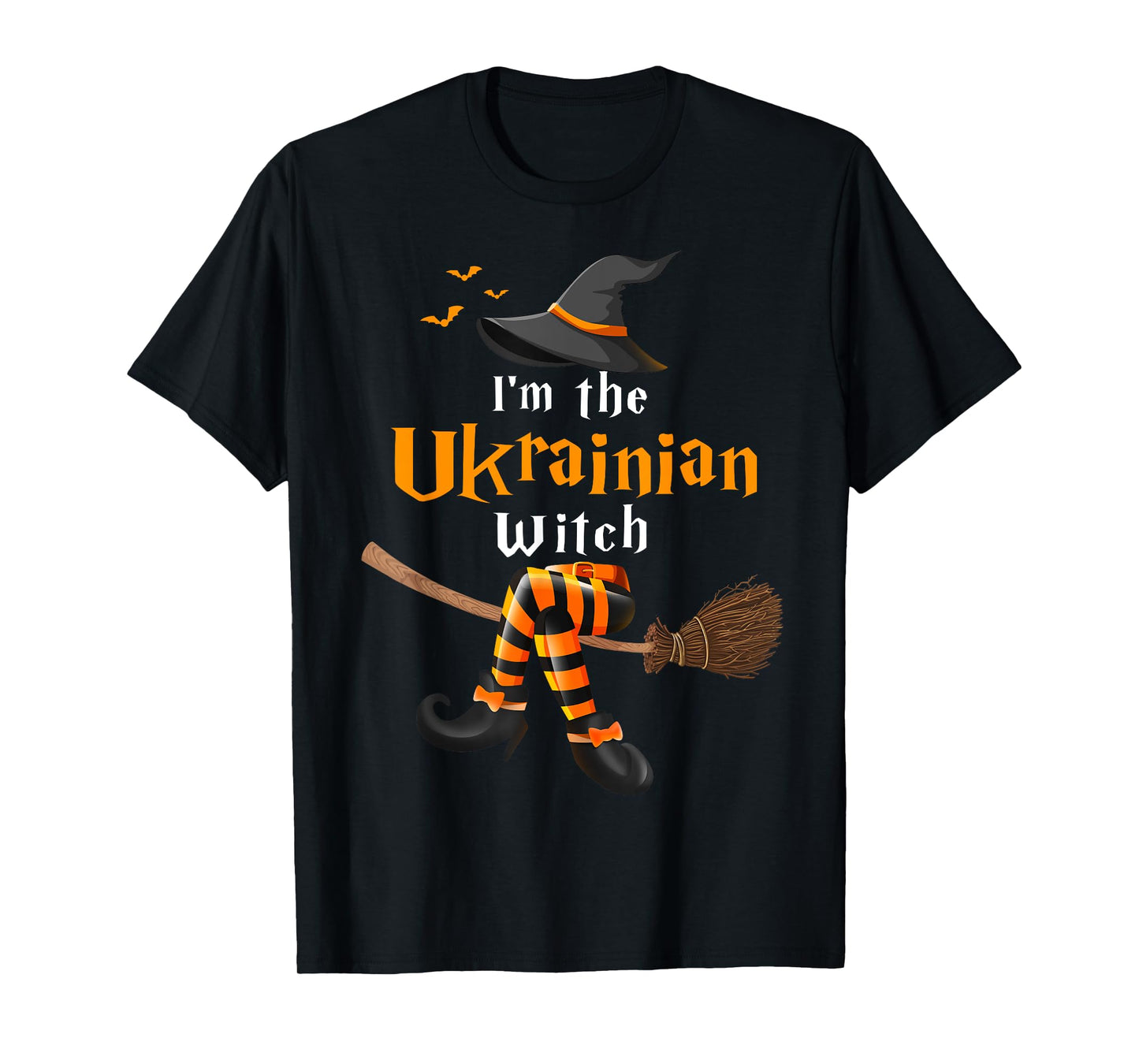 I'm The Ukrainian Witch Halloween Costume Witches T-Shirt