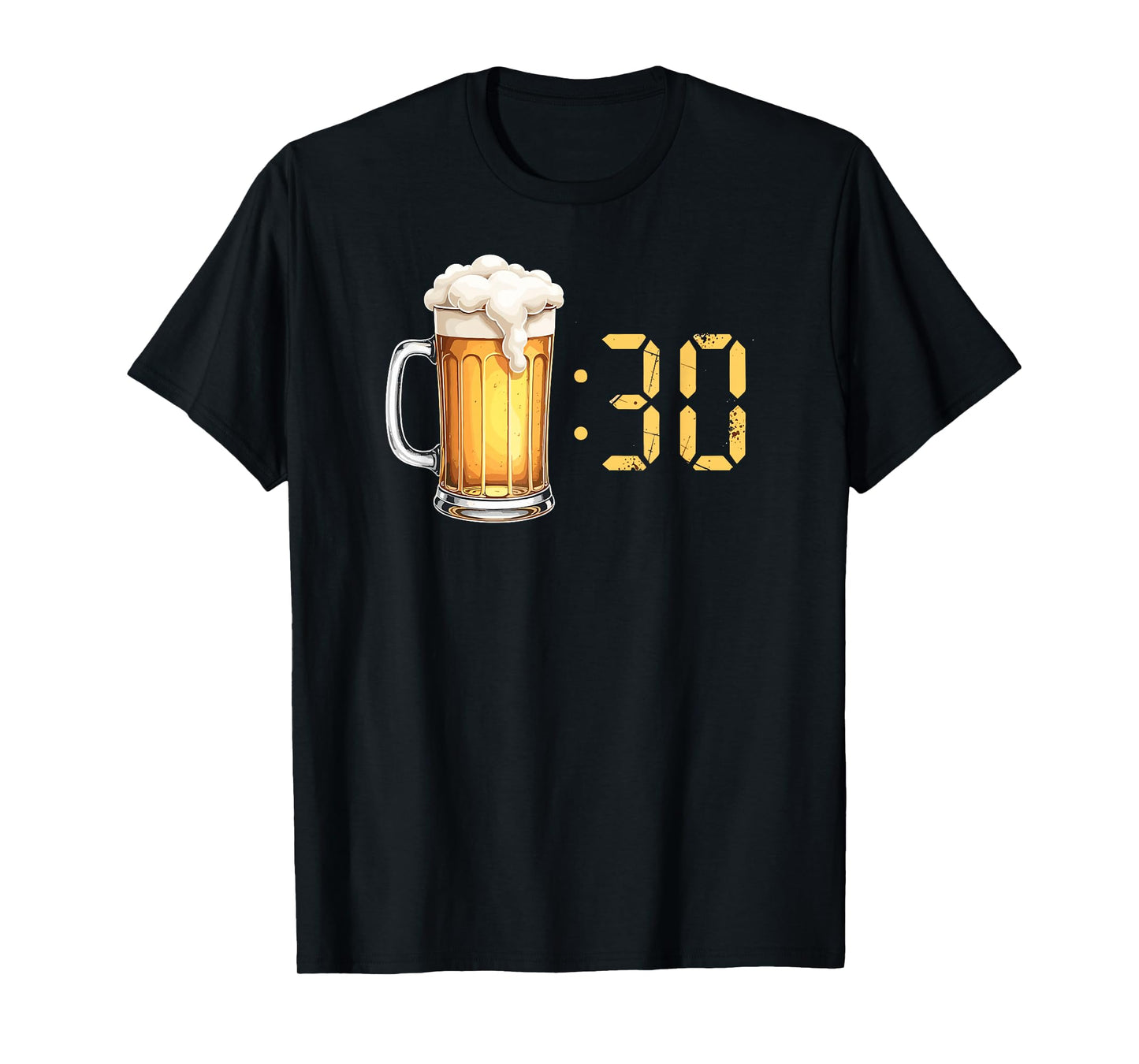 Funny Beer O'clock Humor Beer Time Drinking Team Matching T-Shirt