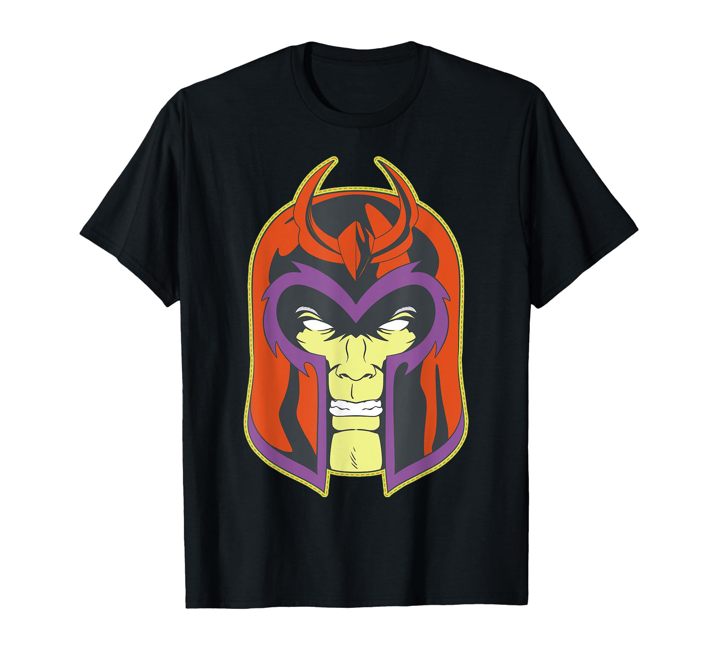 Marvel Magneto Halloween Retro Vintage Mask Costume T-Shirt