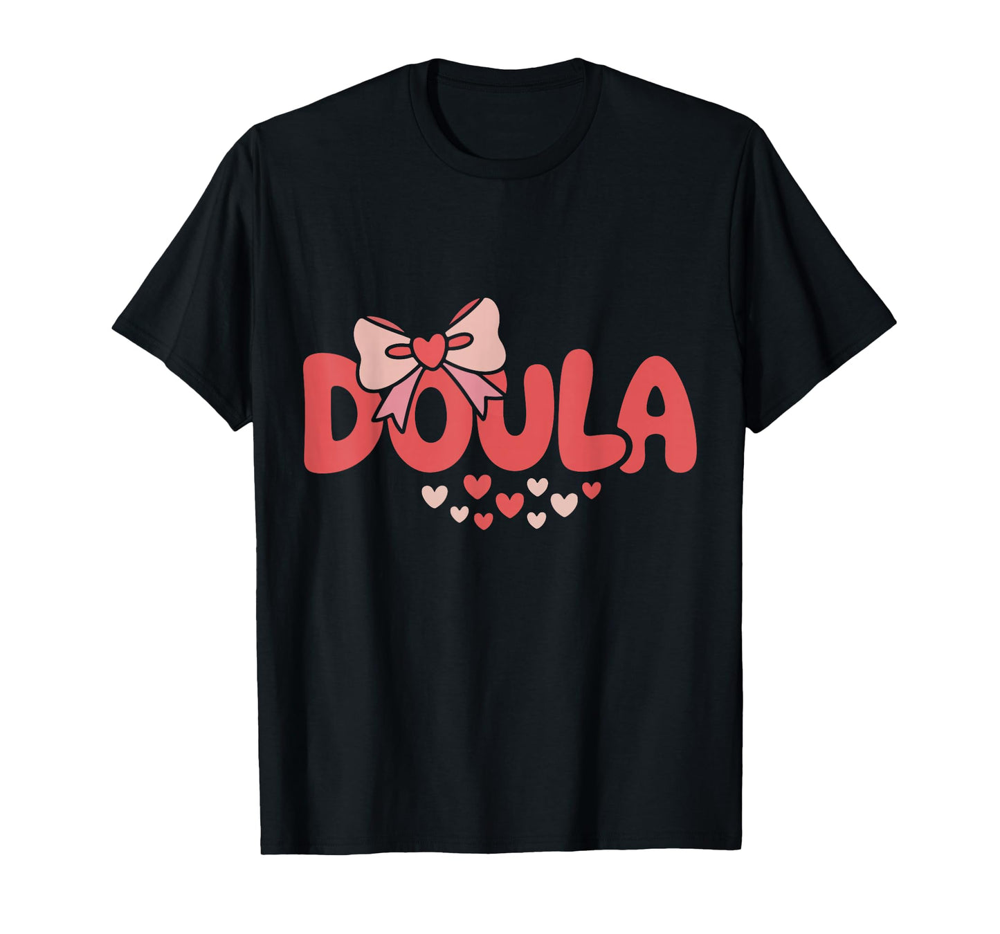 Doula Retro Wildflower Midwife Baby Catcher Home T-Shirt