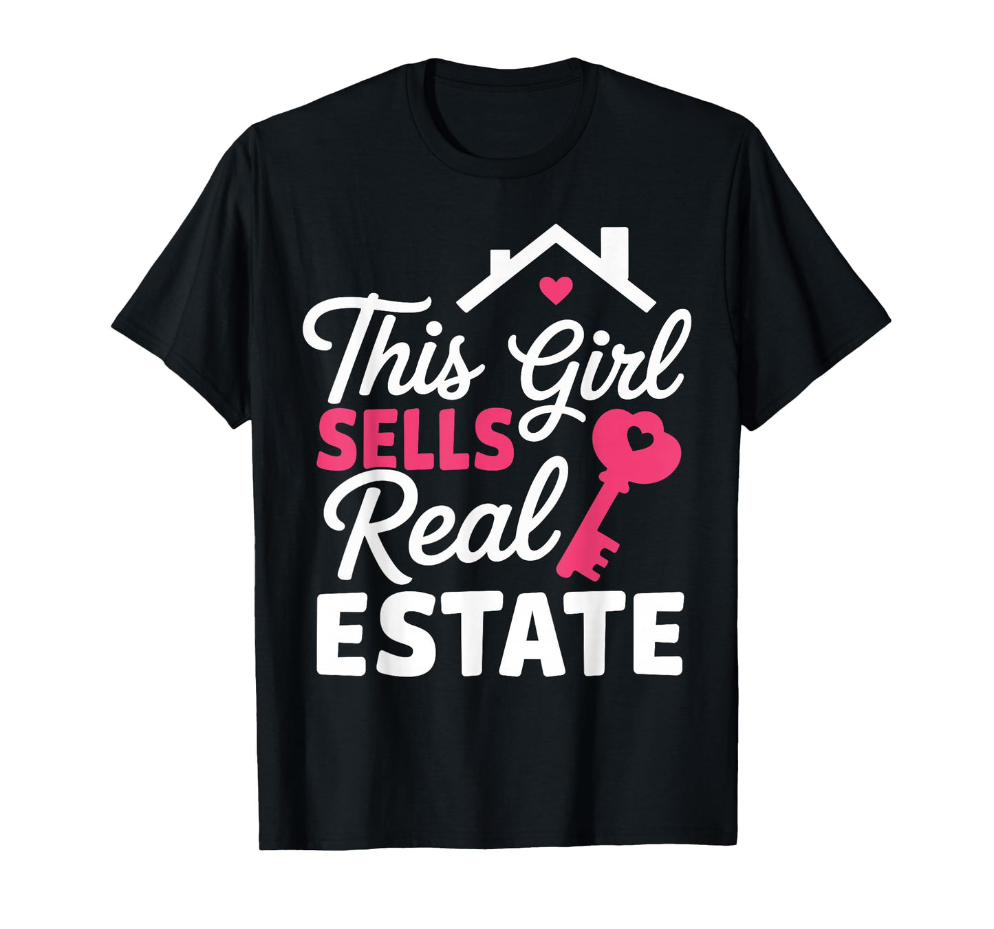 This Girl Sells Real Estate Female Realtor T-Shirt