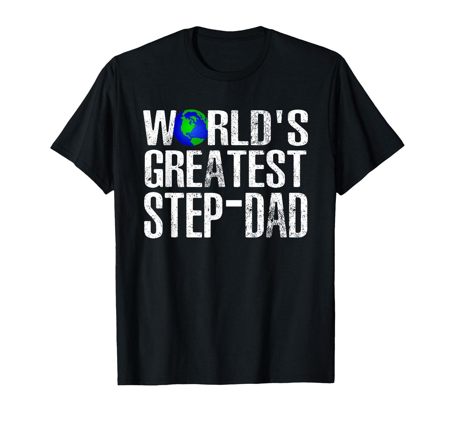 World's Greatest Step-Dad For Cute Stepfather Father's Day T-Shirt