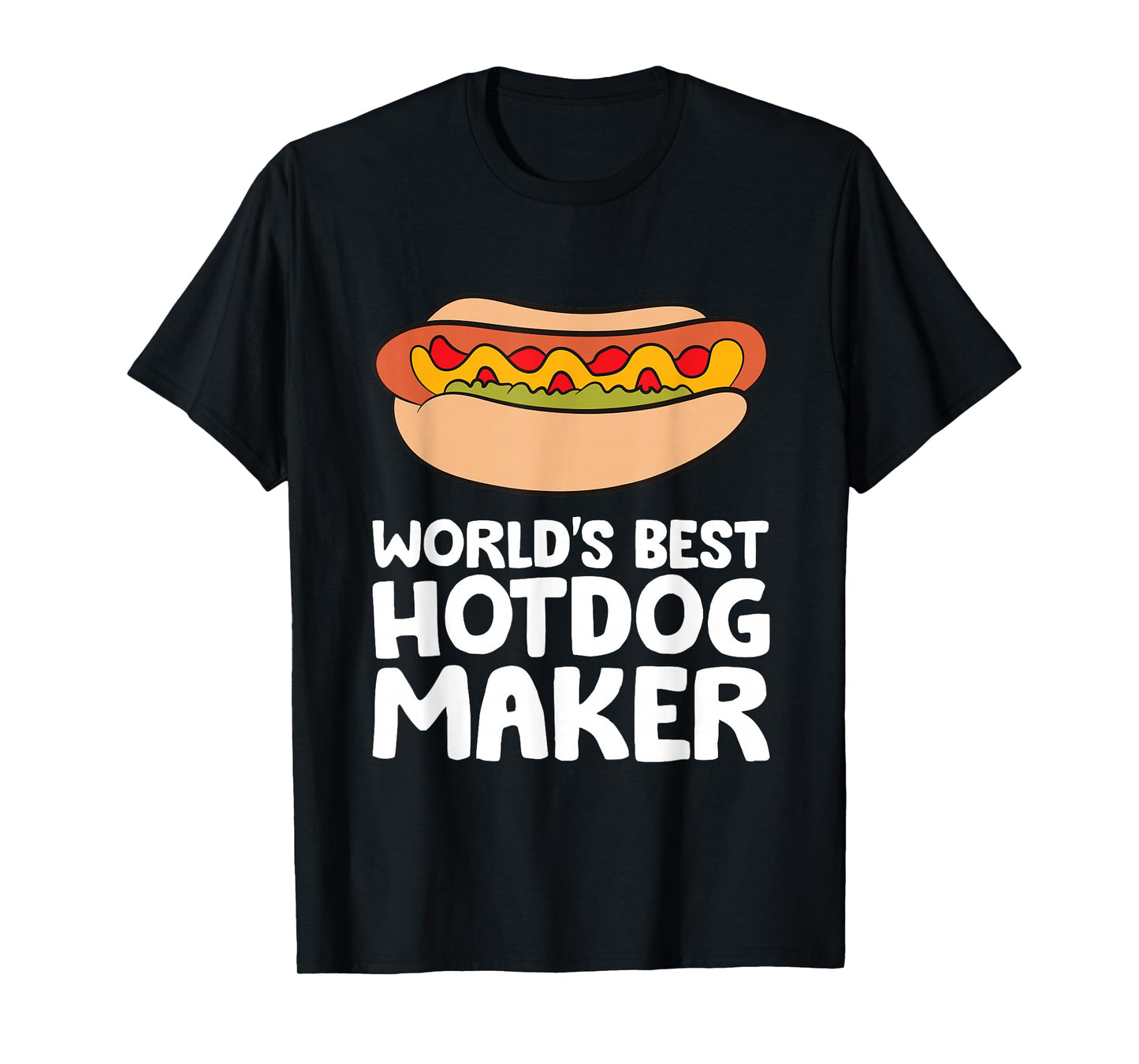 World's Best Hotdog Maker Funny Hot Dog T-Shirt