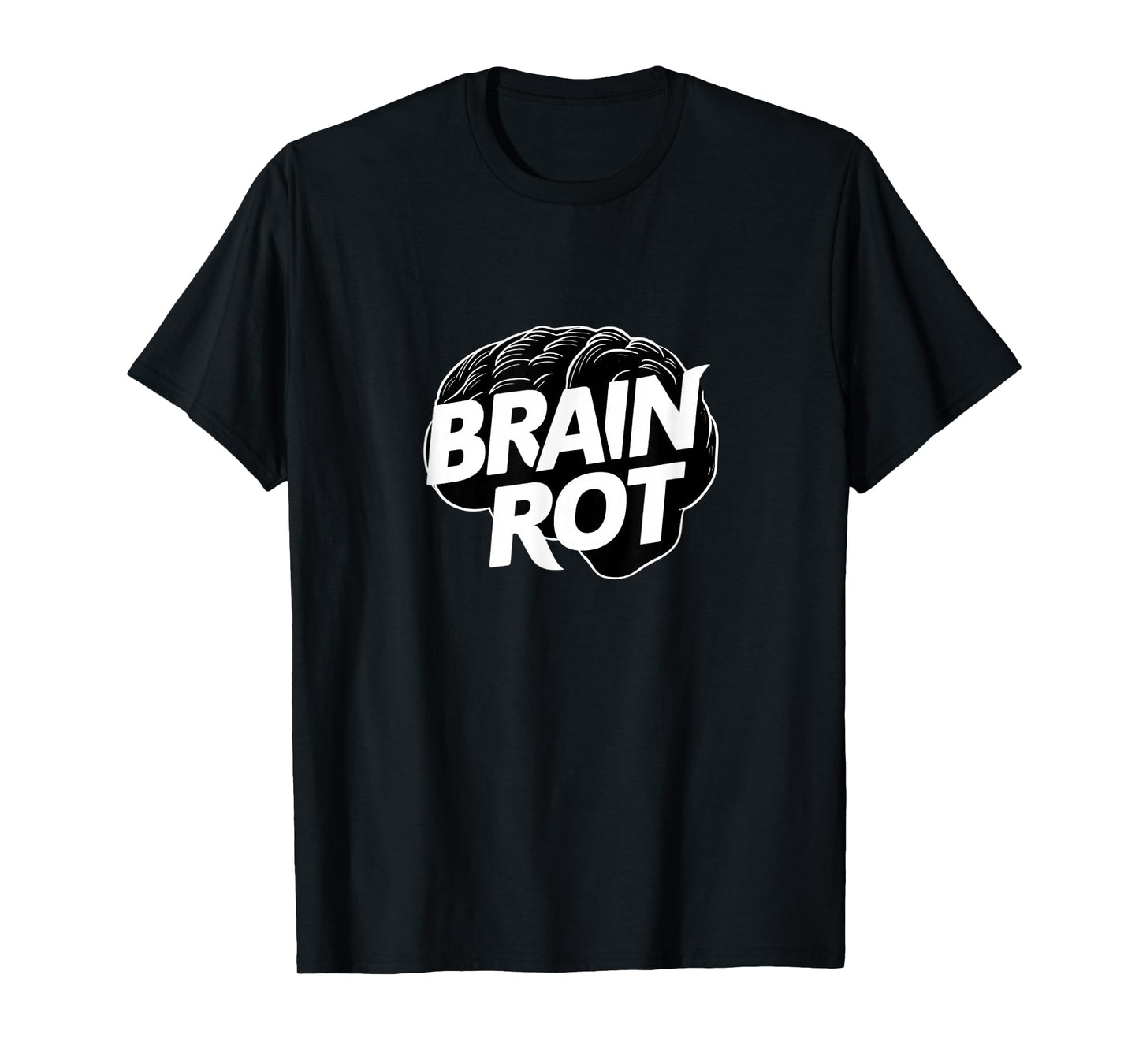 Cool Brain Rot Motto Costume for Emblem Lovers T-Shirt