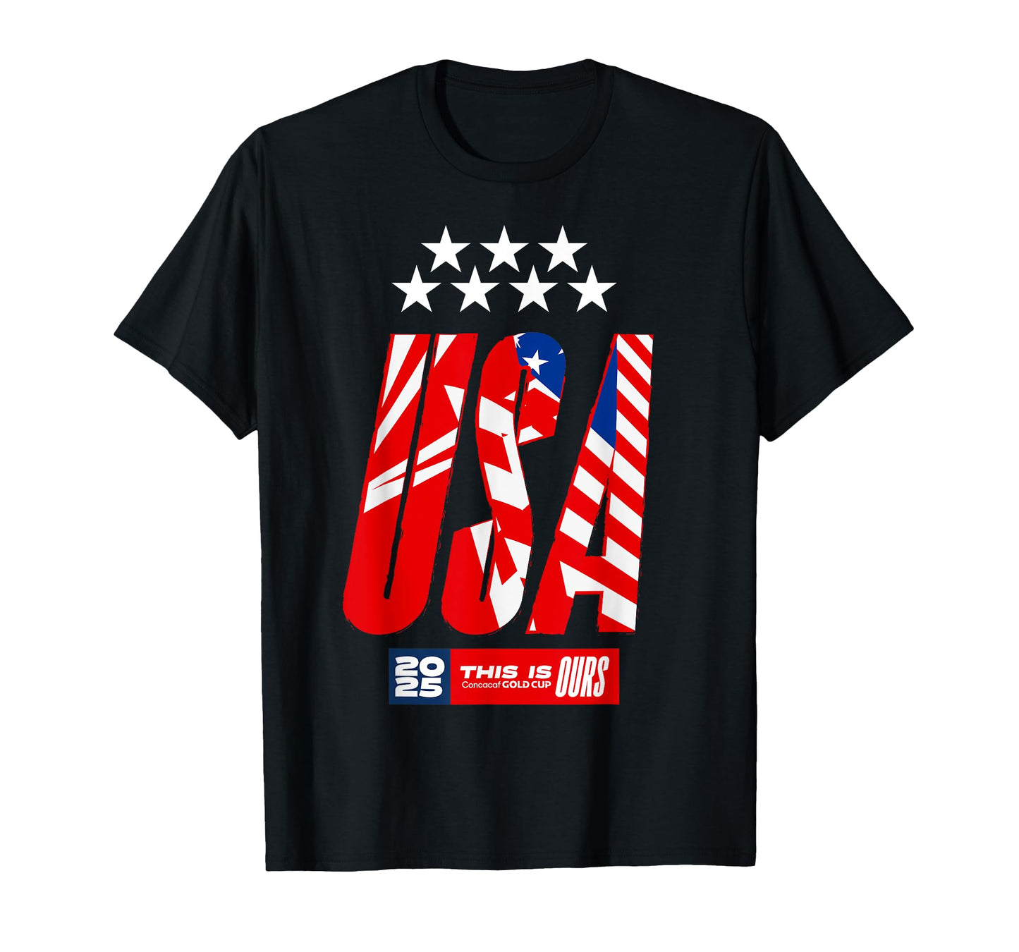 USA Designs of GoldCup Tournament. T-Shirt