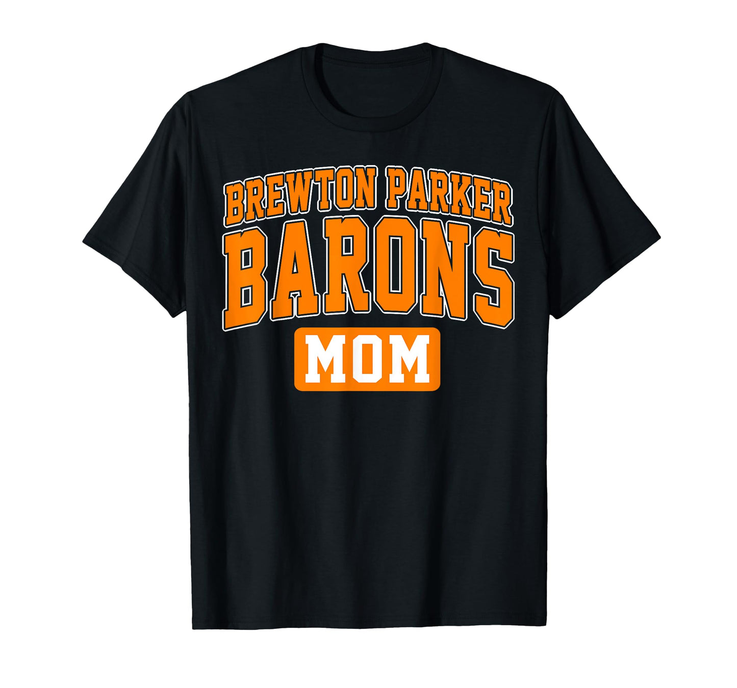 Brewton-Parker College Barons Mom Arch Vintage Design Women T-Shirt